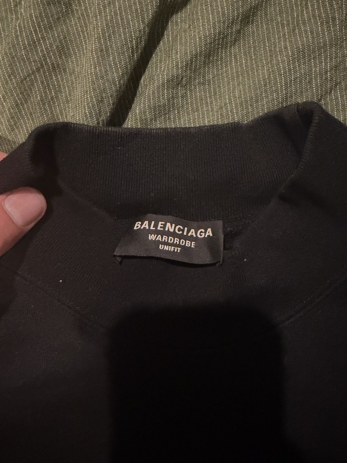 Balenciaga Balenciaga Paris Orbit Logo Sweatshirt Mock Neck Crew Neck Size US L / EU 52-54 / 3 - 4 Thumbnail