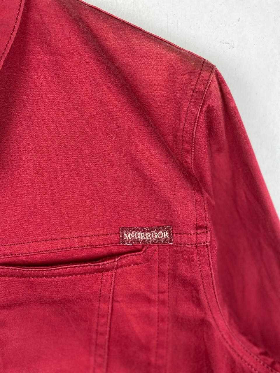McGregor mc gregor maroon denim jacket nice design Size US M / EU 48-50 / 2 - 3 Thumbnail