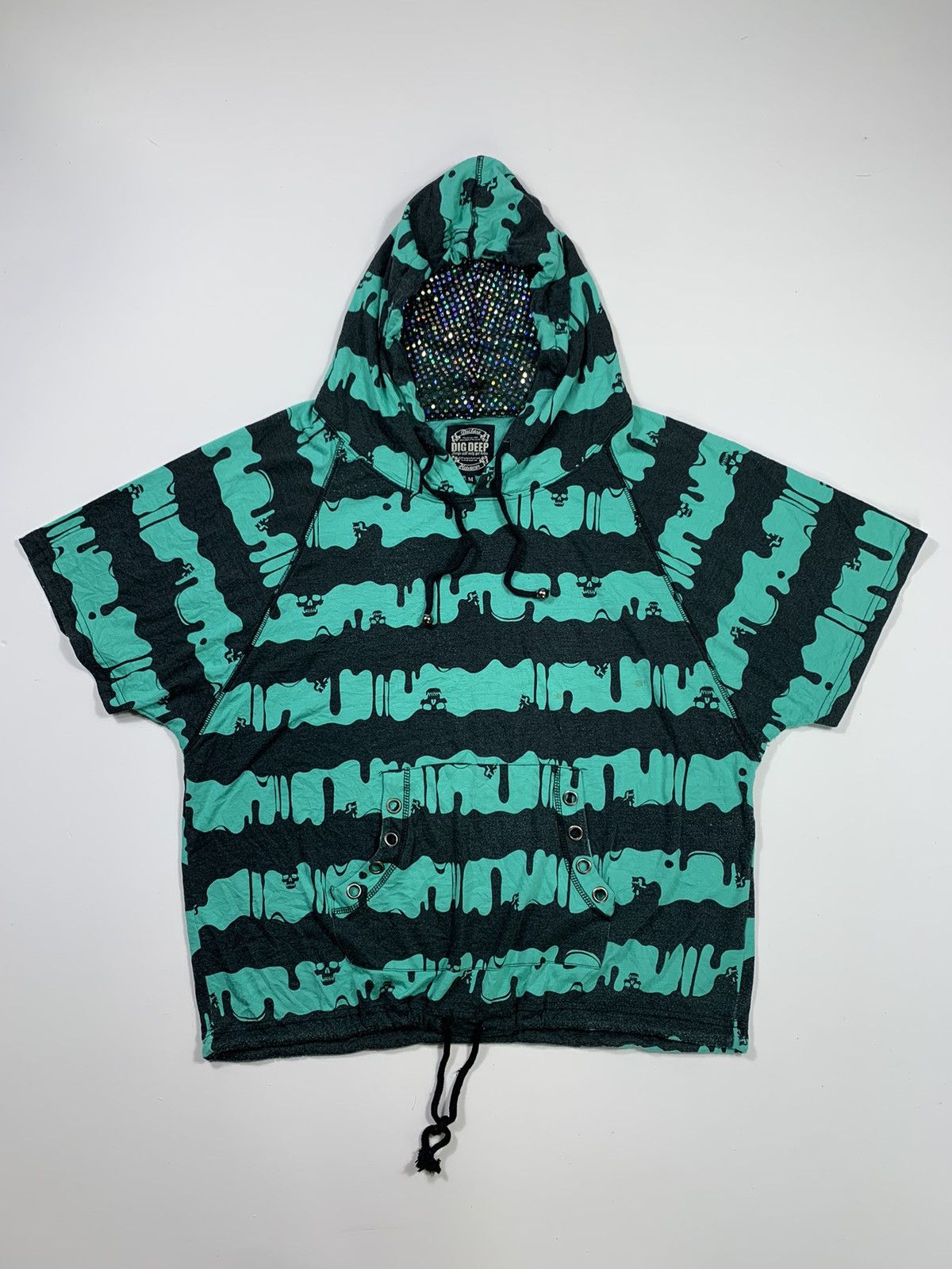 Green skull supreme hoodie store