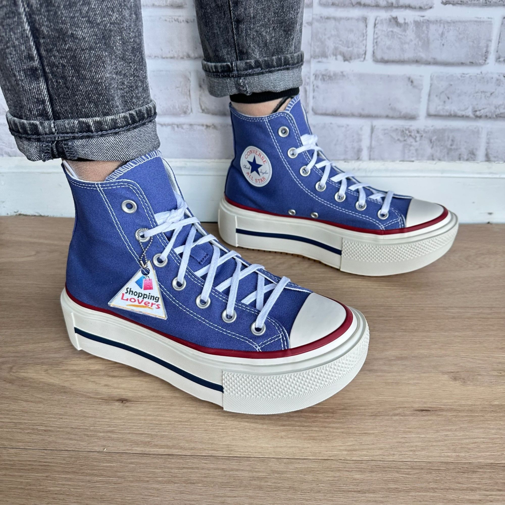 Converse Converse Chuck Double Stack Platform 10 Womens Shoes Sneaker Size US 10 / IT 40 - 2 Thumbnail
