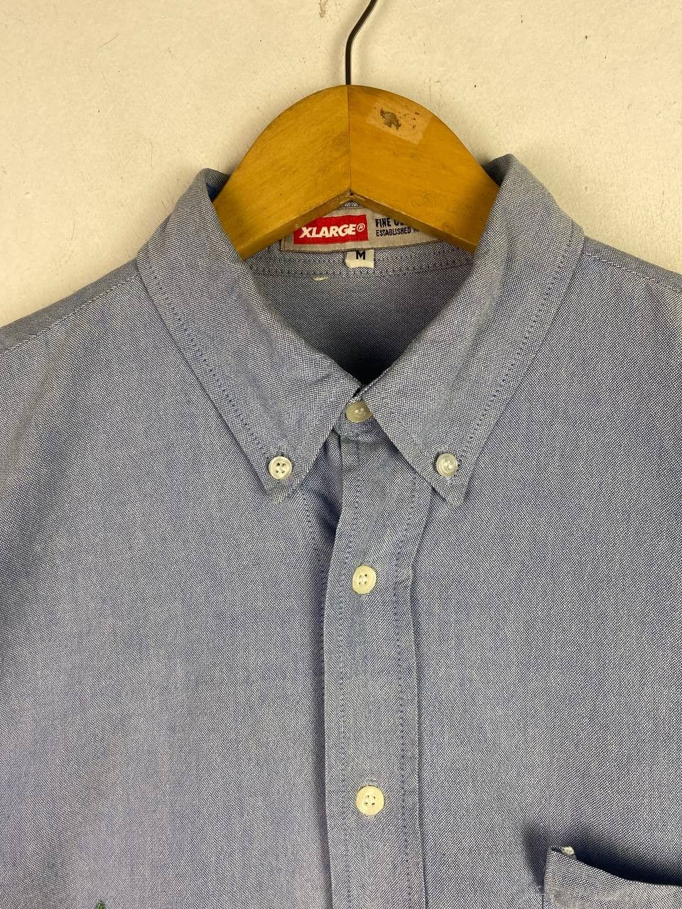 Xlarge xlarge denim shirt embroided logo distressed Size US M / EU 48-50 / 2 - 2 Thumbnail