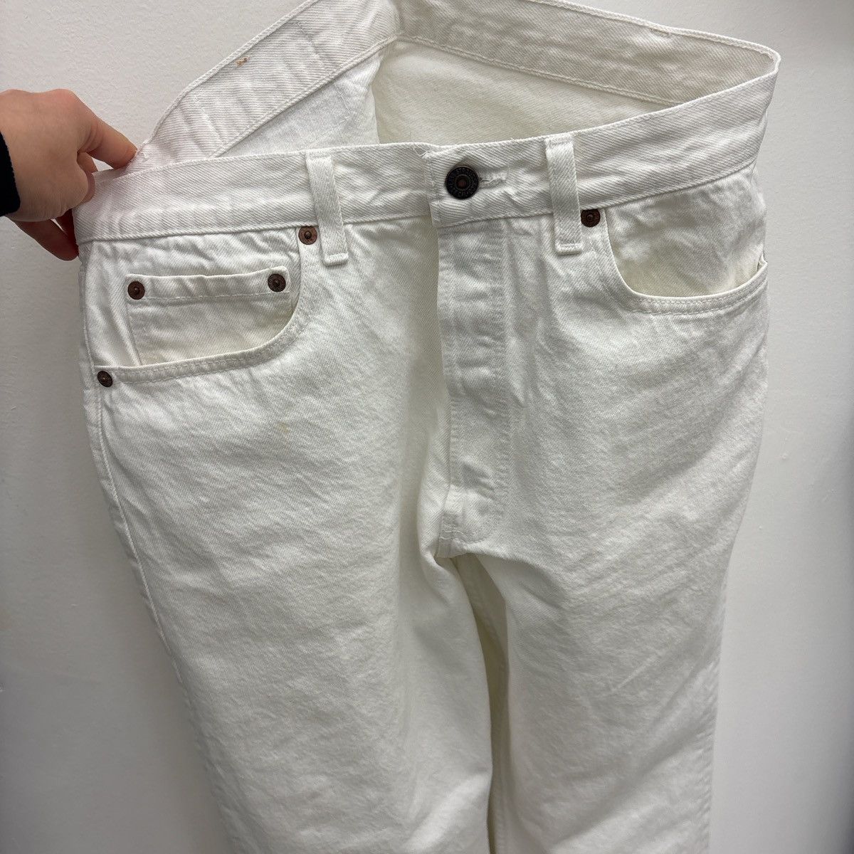 Levi's Levi's 501 White jeans 32 Size US 32 / EU 48 - 6 Thumbnail