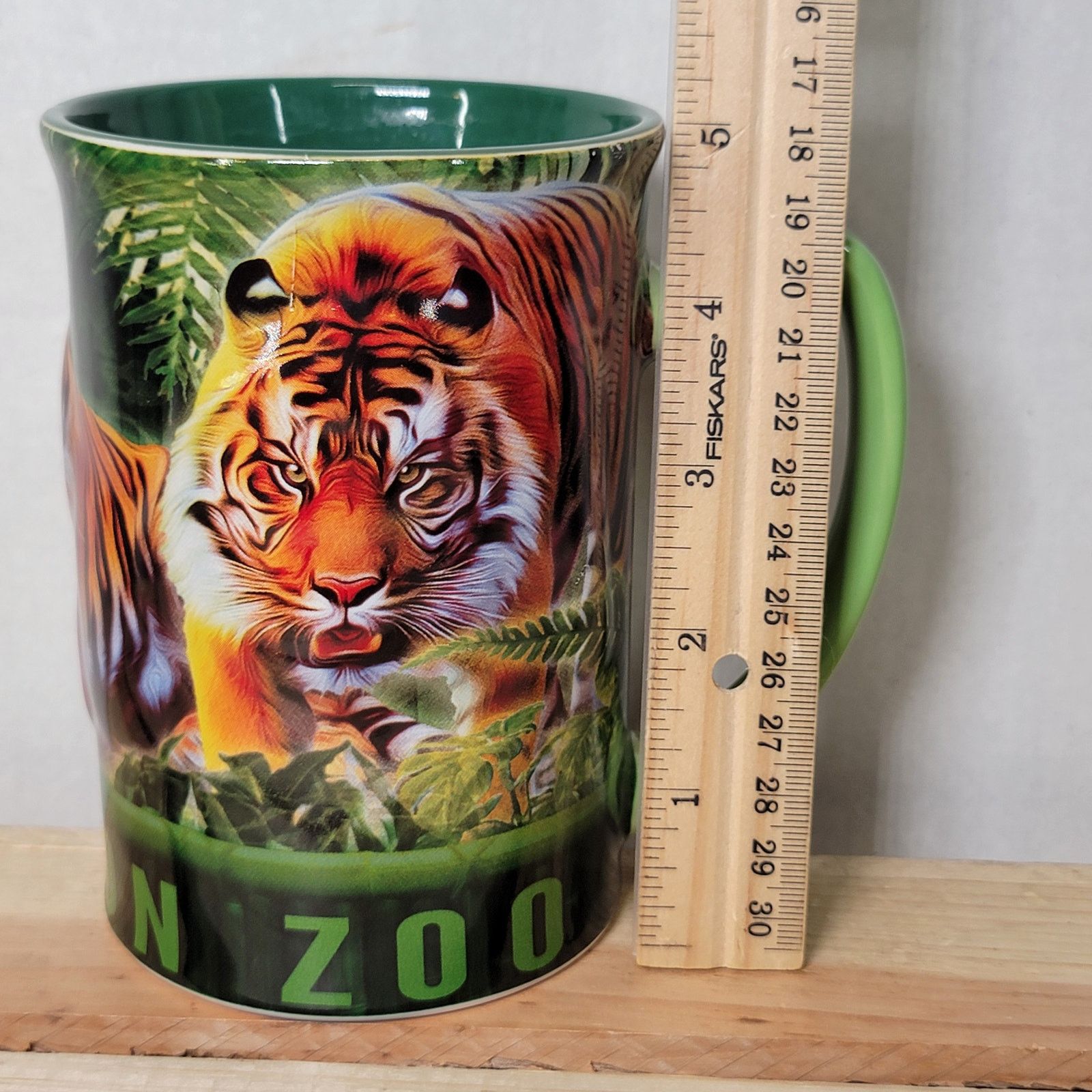 Other Houston Zoo 5" Ceramic 3-D Coffee Mug Size ONE SIZE - 7 Thumbnail