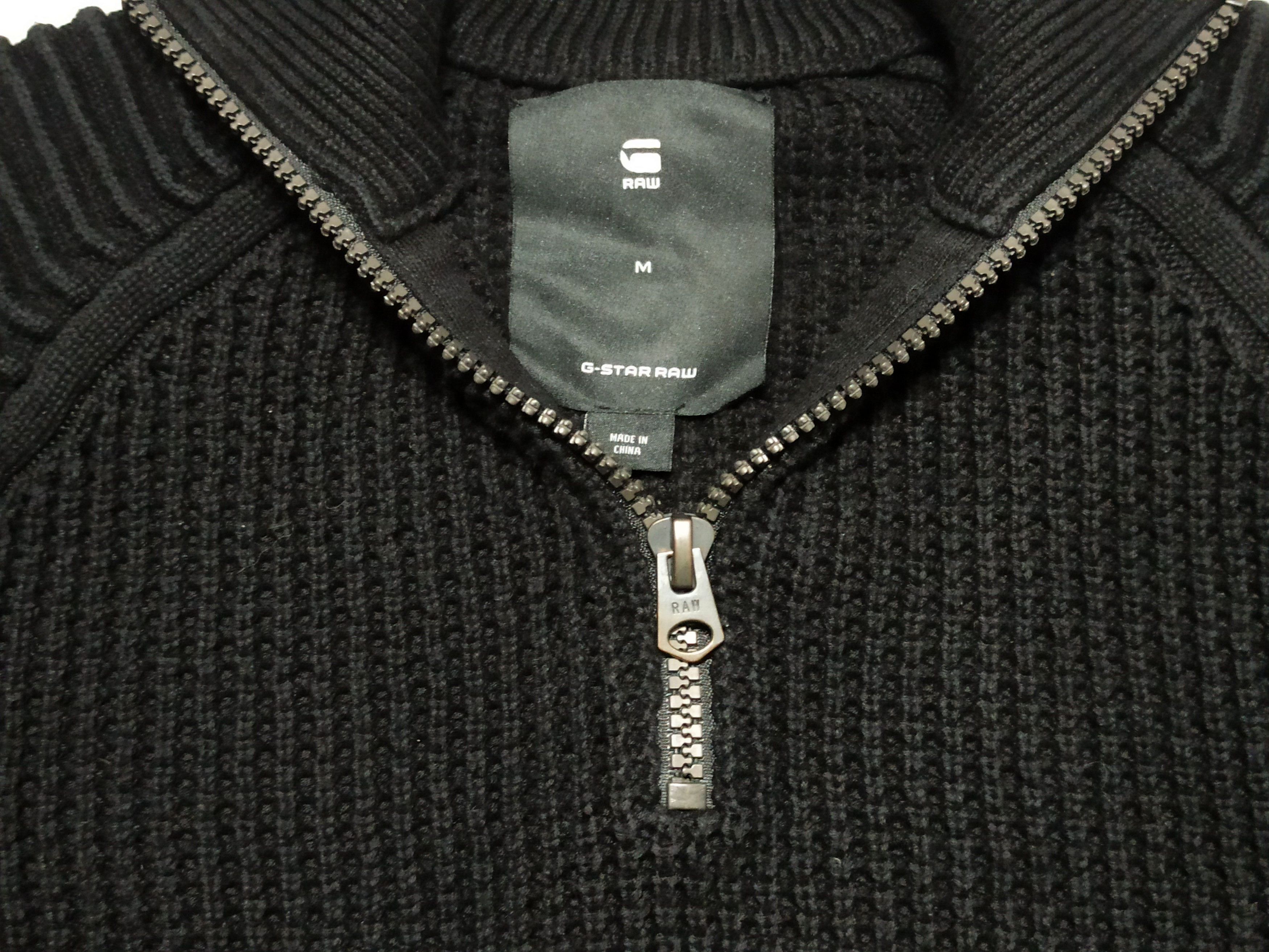 G-Star G-Star Raw Textured Stand Collar Sweater Size US M / EU 48-50 / 2 - 2 Thumbnail
