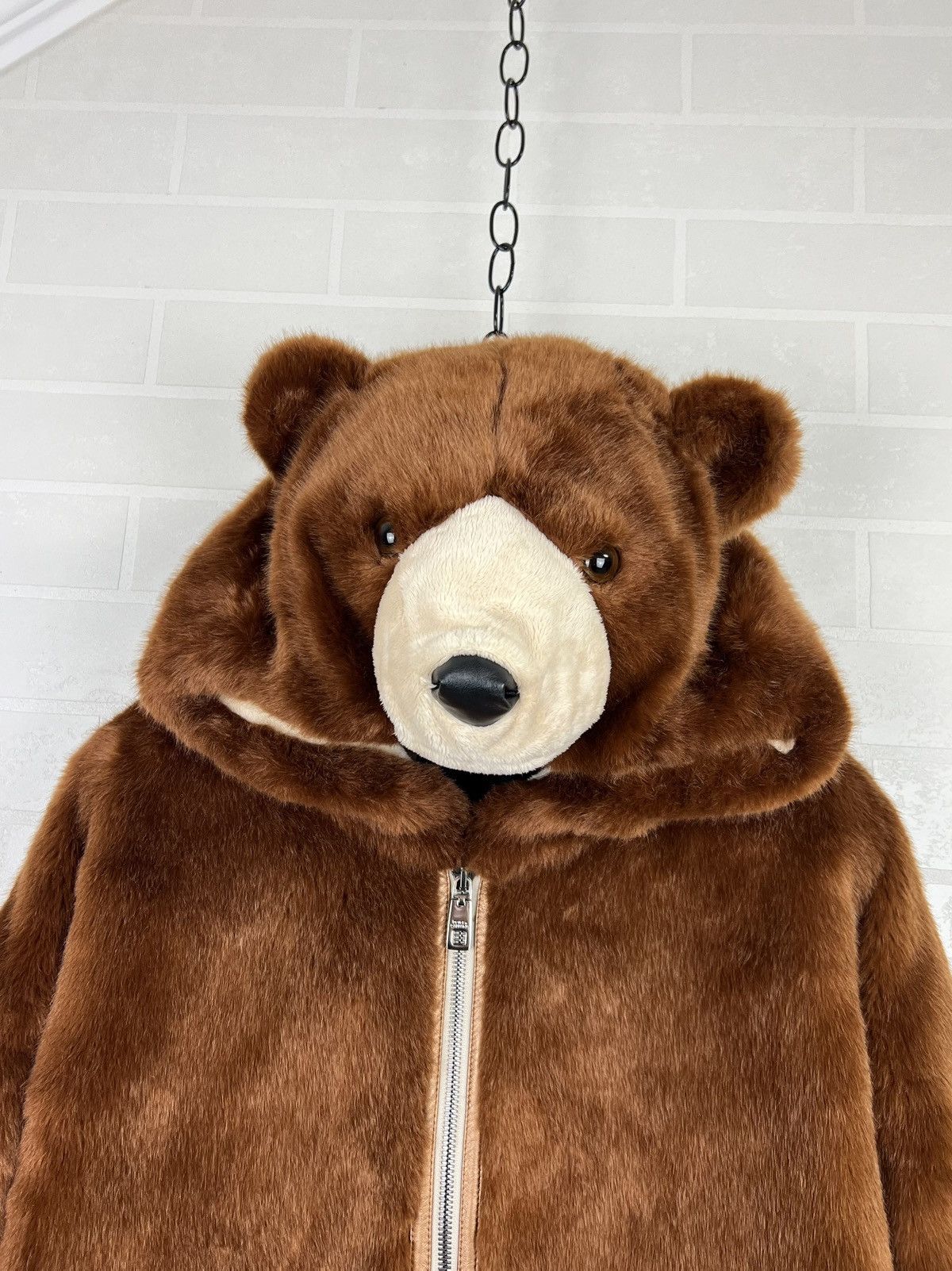 Dolce & Gabbana DOLCE&GABBANA Jacket Faux Fur Teddy Bear Hood DG Millennials Size US M / EU 48-50 / 2 - 4 Thumbnail