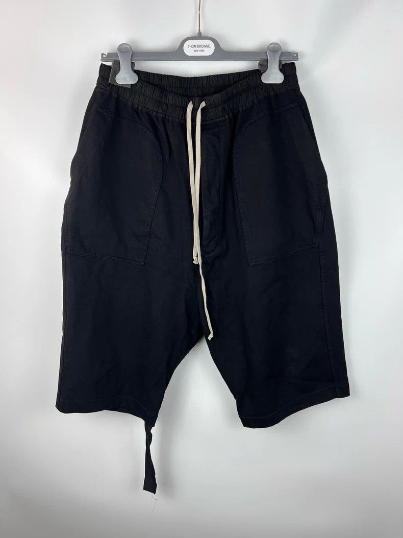 Rick Owens Rickowens New Drop-Crotch Knit Shorts Size US 30 / EU 46 - 1 Thumbnail