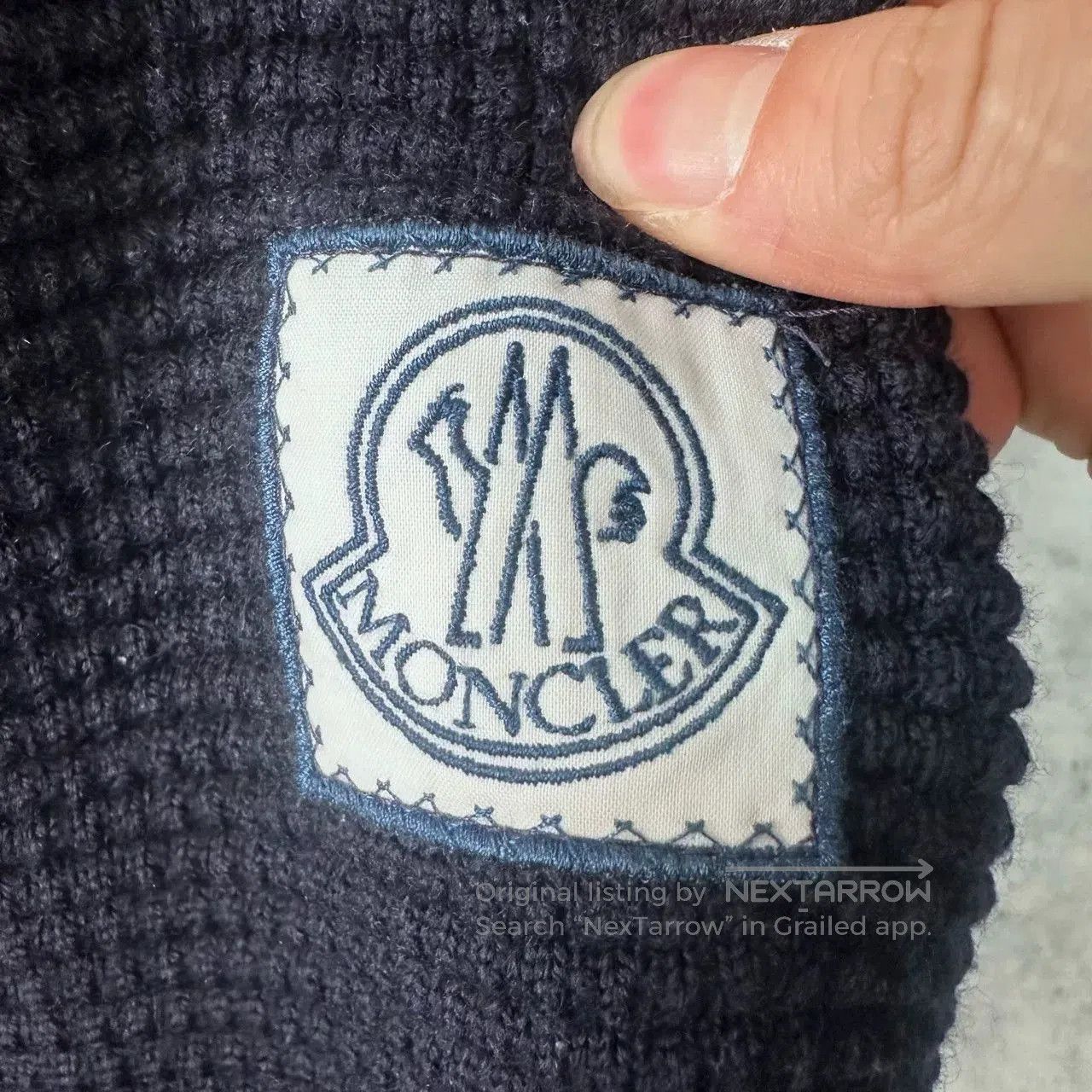 Japanese Brand Moncler Thom Browne Striped Sleeve Sweater. Size US M / EU 48-50 / 2 - 5 Thumbnail