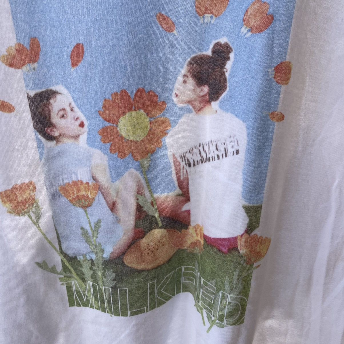 Japanese Brand × Vintage 🔥🇯🇵Milkfed X Plantica Art Flower Graphic Tee Size US M / EU 48-50 / 2 - 5 Thumbnail