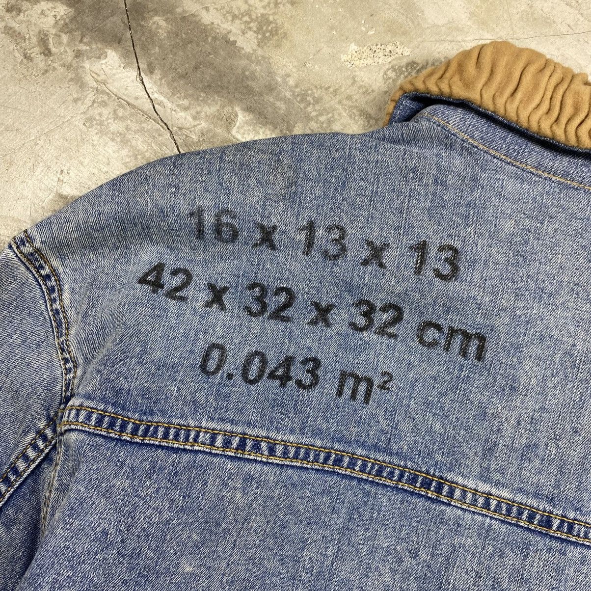 Moschino FW17 Cardboard Couture Denim Jacket Size L / US 10 / IT 46 - 14 Thumbnail