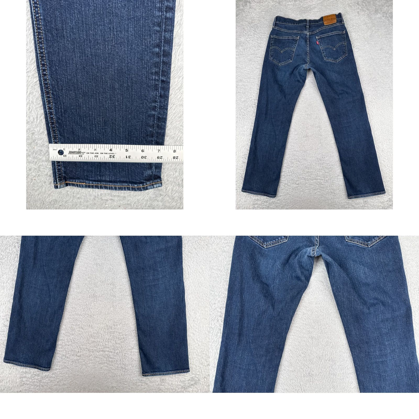 Levi's Levi's 541 Jeans Blue Denim 31x28 Regular Men Cotton Blend Button Fly 5-Pocket Design Vintage No Long Size US 31 - 10 Thumbnail