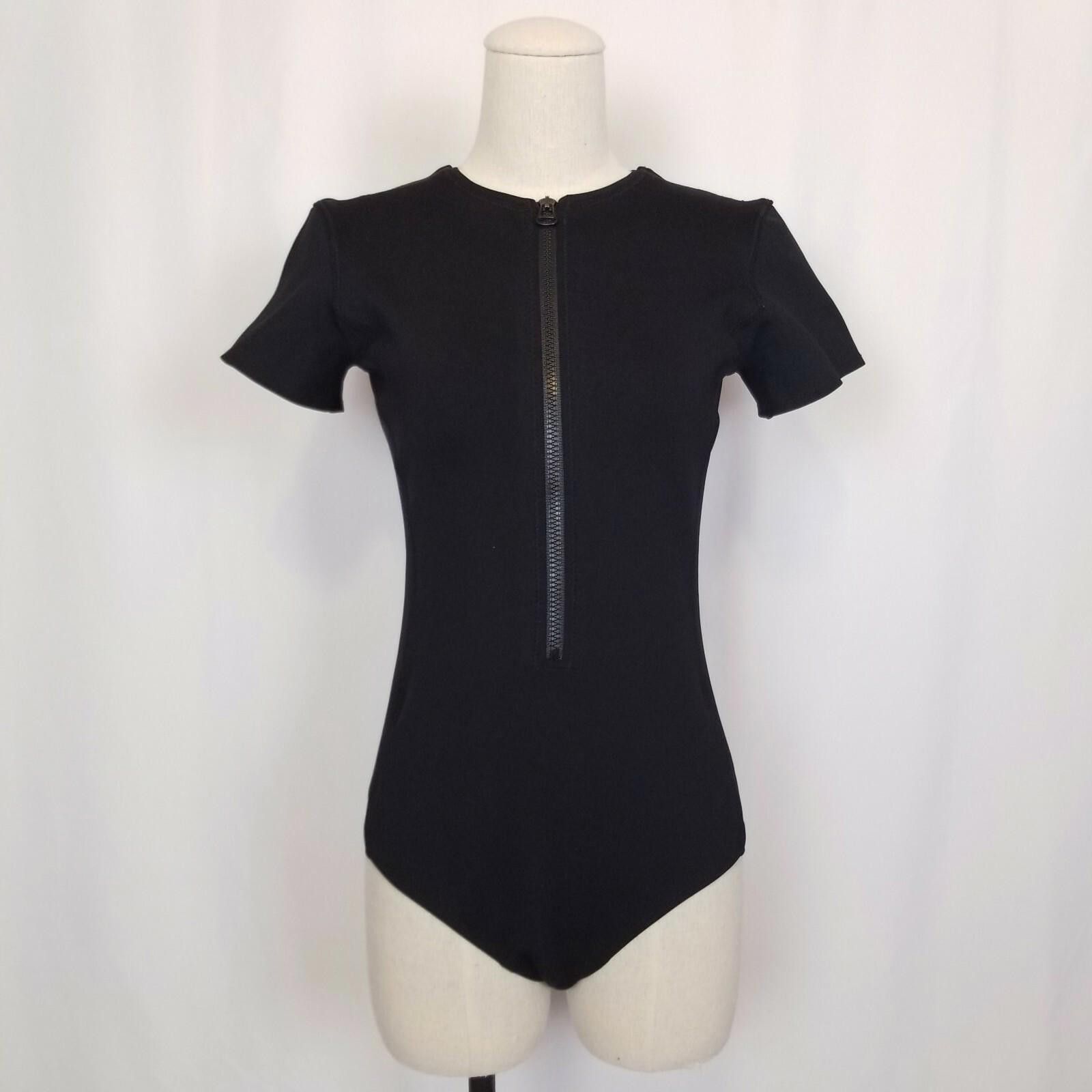 James Perse James Perse Y/OSEMITE Scuba Bodysuit Black Sz 3 Size L / US 10 / IT 46 - 2 Thumbnail