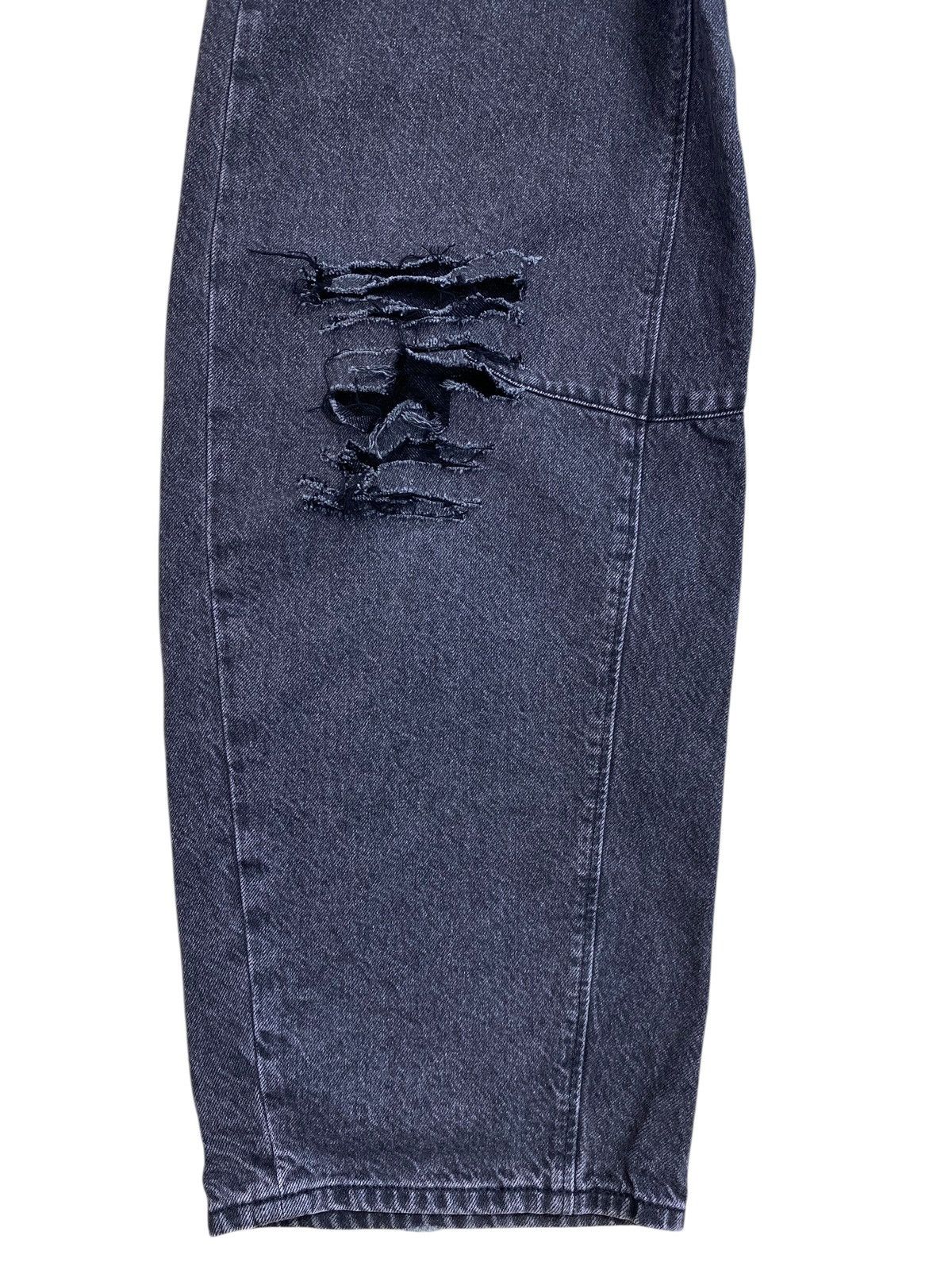 GU GU Baggy Black Wash Style Ripped Jeans Size US 28 / EU 44 - 5 Thumbnail