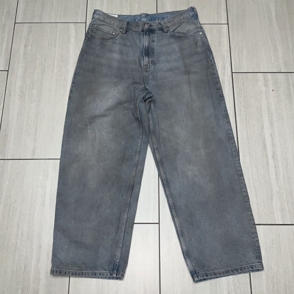 H&M Mud Wash Baggy Jeans Size US 34 / EU 50 - 1 Thumbnail