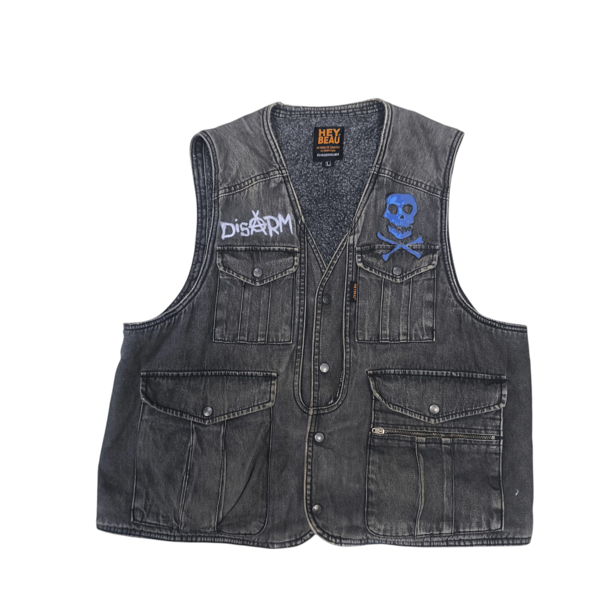 Band Tees PUNK ROCK VEST THE EXPLOITED CIRCLE JERKS HYSTERIC Size US L / EU 52-54 / 3 - 2 Thumbnail