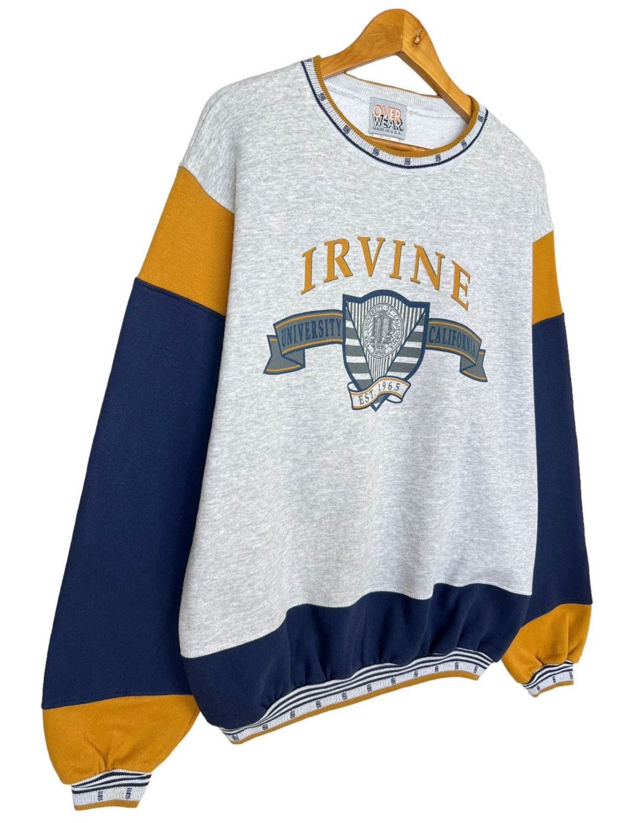 Vintage Vintage 90s Irvine UCLA Sweatshirt Irvine University Sweater Size US L / EU 52-54 / 3 - 4 Thumbnail