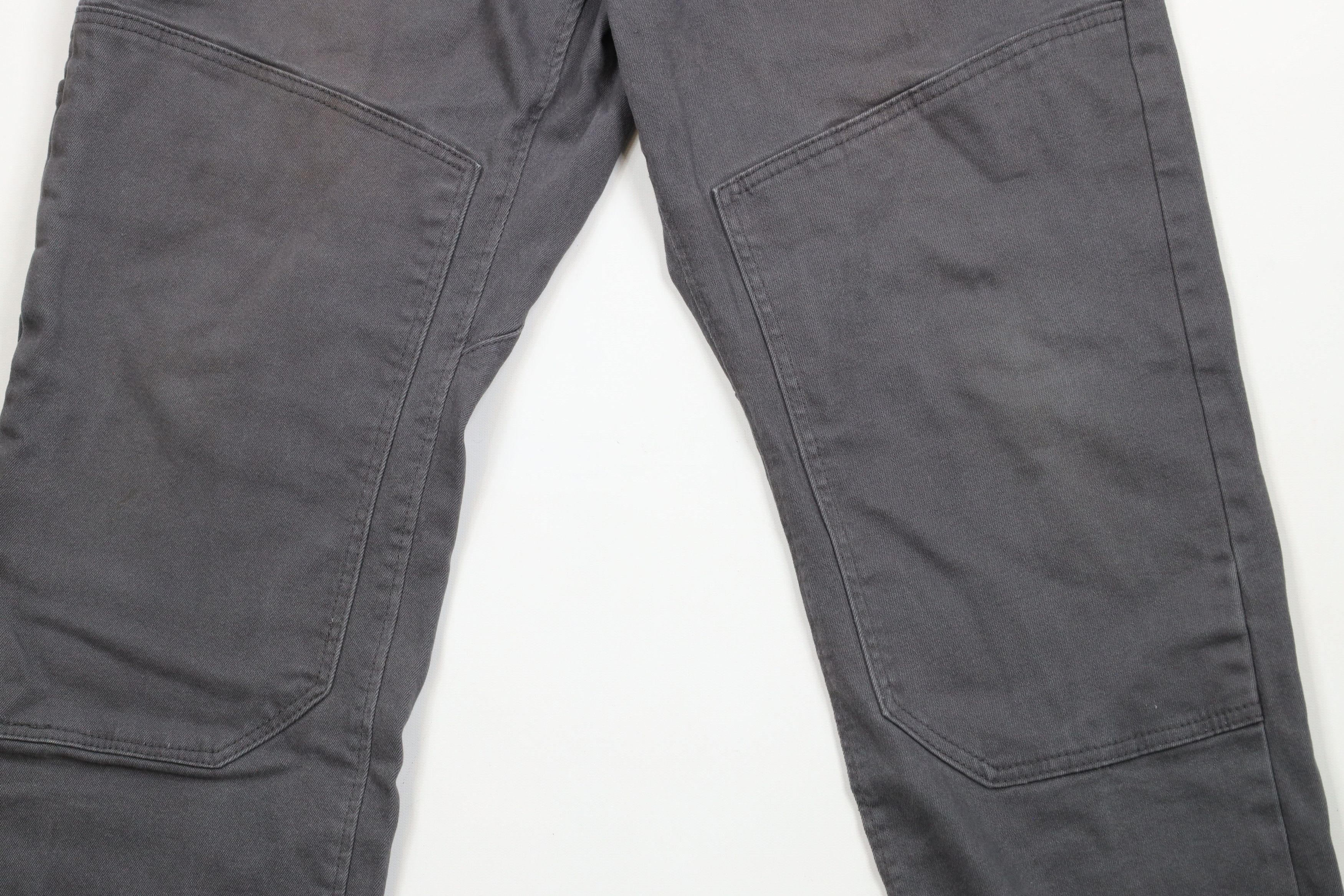 Caterpillar × Vintage Vintage Y2K Cat Caterpillar Double Knee Dungaree Pants Gray Size US 38 / EU 54 - 3 Thumbnail