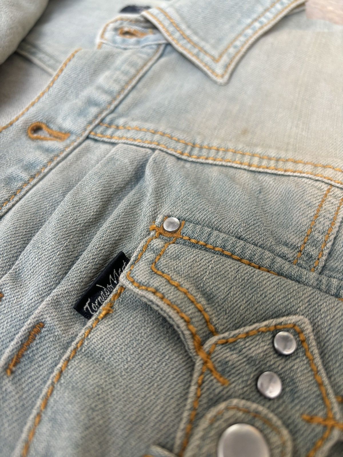 Tornado Mart Tornado Mart Refined Real Clothes Denim Jacket Size US M / EU 48-50 / 2 - 8 Thumbnail
