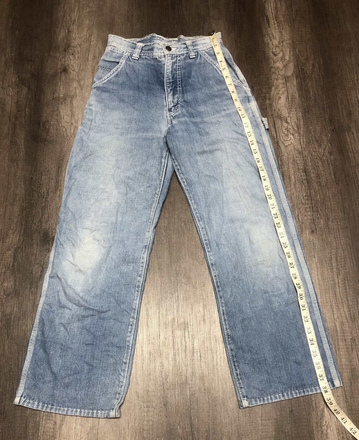 Japanese Brand × Vintage Vintage Bobson Great Club Jeans Carpenter Size US 27 - 3 Thumbnail