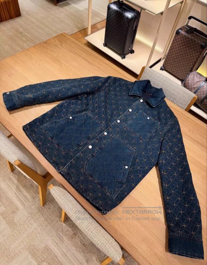 Louis Vuitton Louis Vuitton Nigo Co-Branded Single Breasted Quilted Jack Size US M / EU 48-50 / 2 - 1 Thumbnail