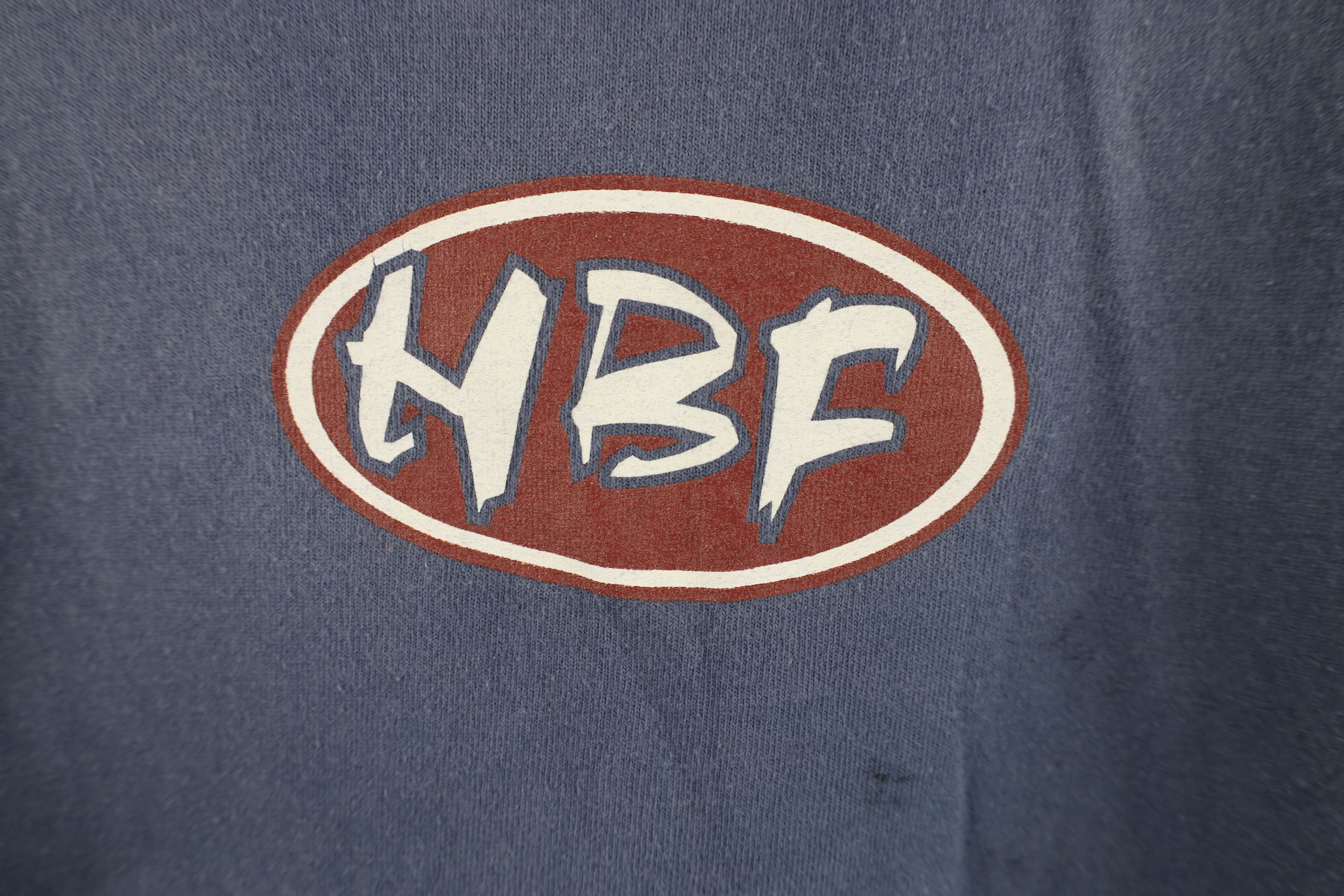 Vintage Vintage 90s Hootie & The Blowfish Band T-Shirt Blue HBF Size US XL / EU 56 / 4 - 6 Thumbnail