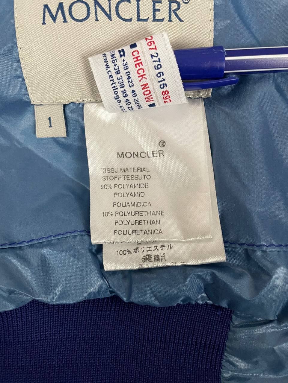 Moncler Moncler Jacket Blue Size US S / EU 44-46 / 1 - 15 Thumbnail