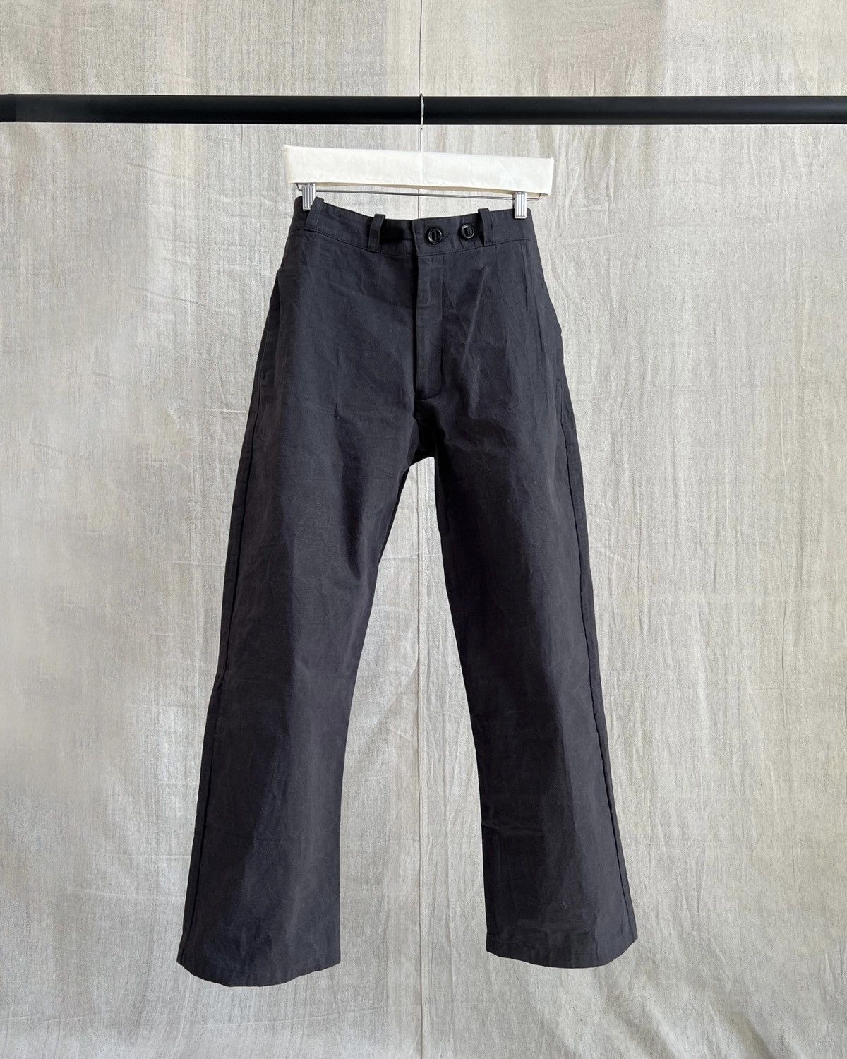 image of Man Tle Man-Tle R3 Wax Coated Cotton Work Pants in Stone, Men's (Size 31)
