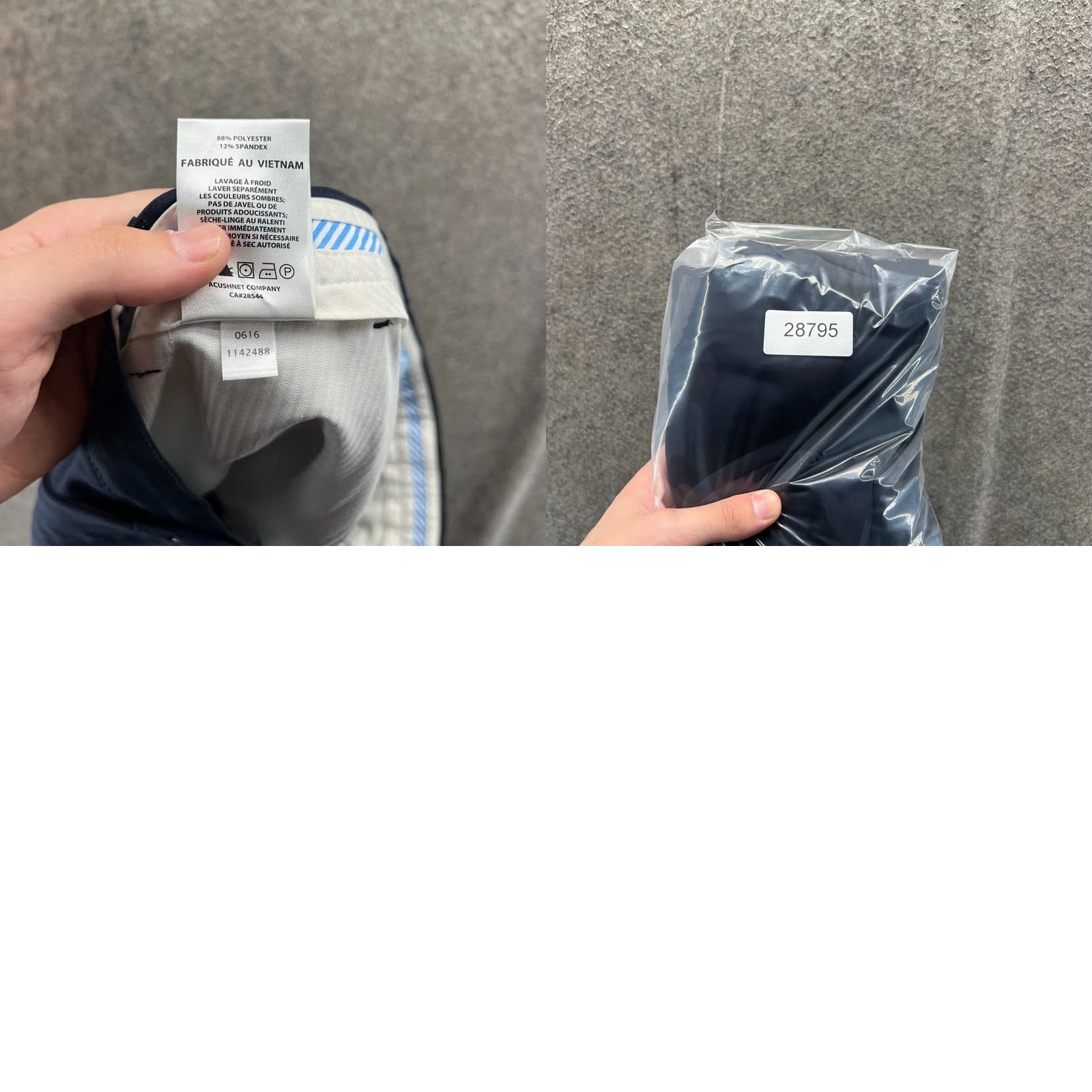 Footjoy FootJoy Shorts Mens 36 Blue Navy Chino Pleated Stretch Golf Golfer Athletic Shirt Size US 36 / EU 52 - 9 Thumbnail