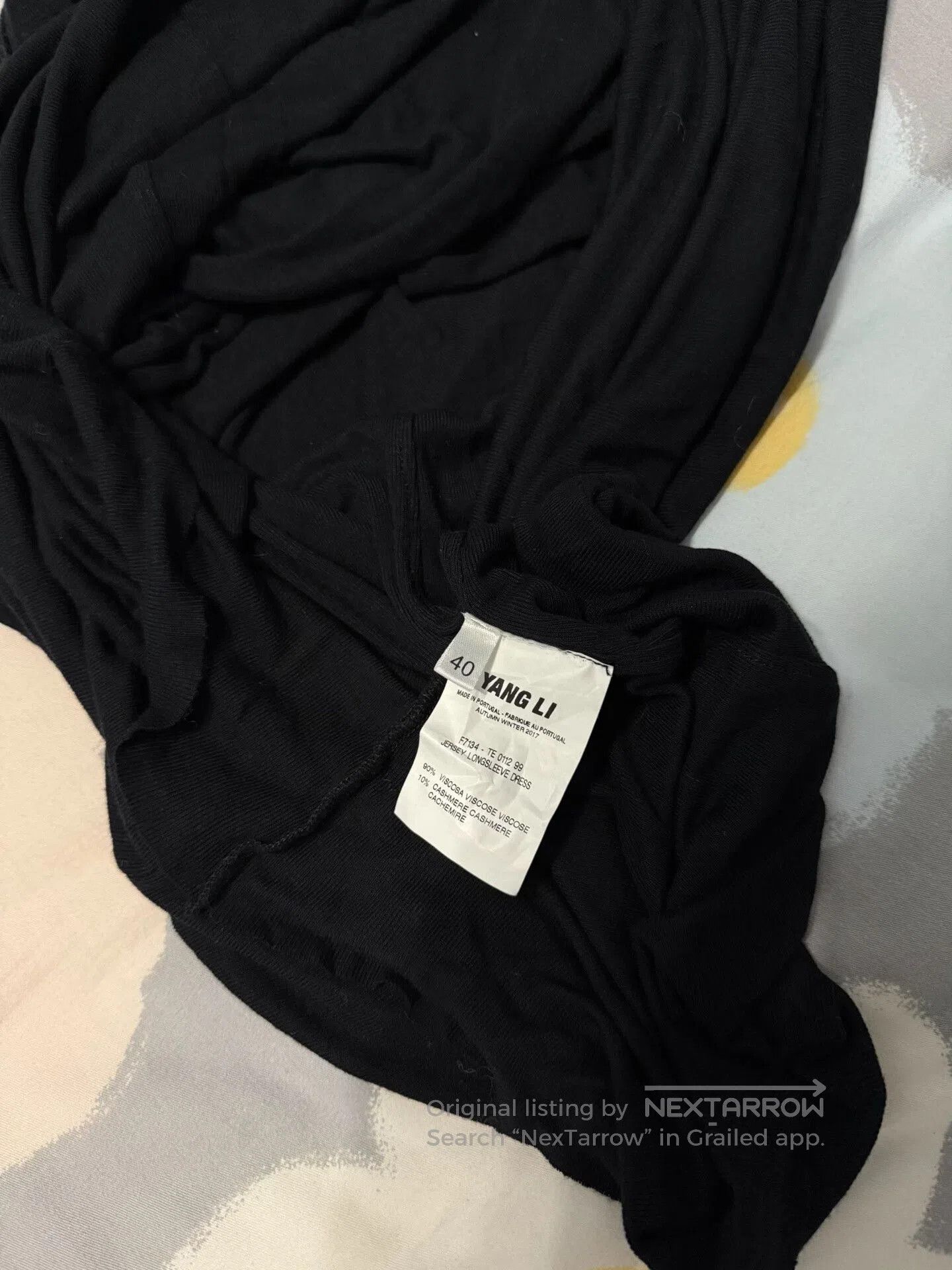 Yang Li Elegant Black Long Dress by YangLi. Size M / US 6-8 / IT 42-44 - 7 Thumbnail