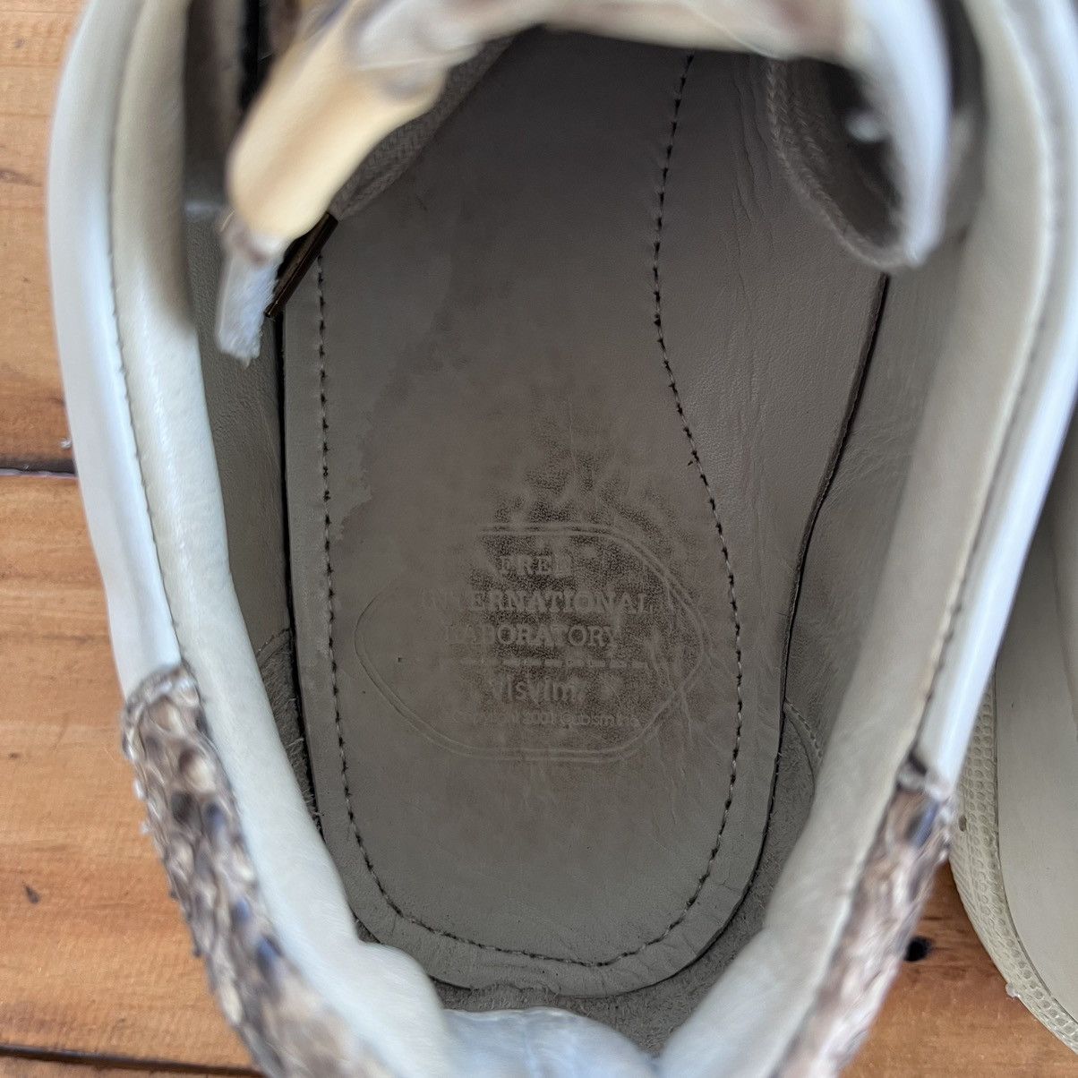 Visvim Visvim Foley-Folk Low Snake Skin Sneakers Size US 8.5 / EU 41-42 - 3 Thumbnail