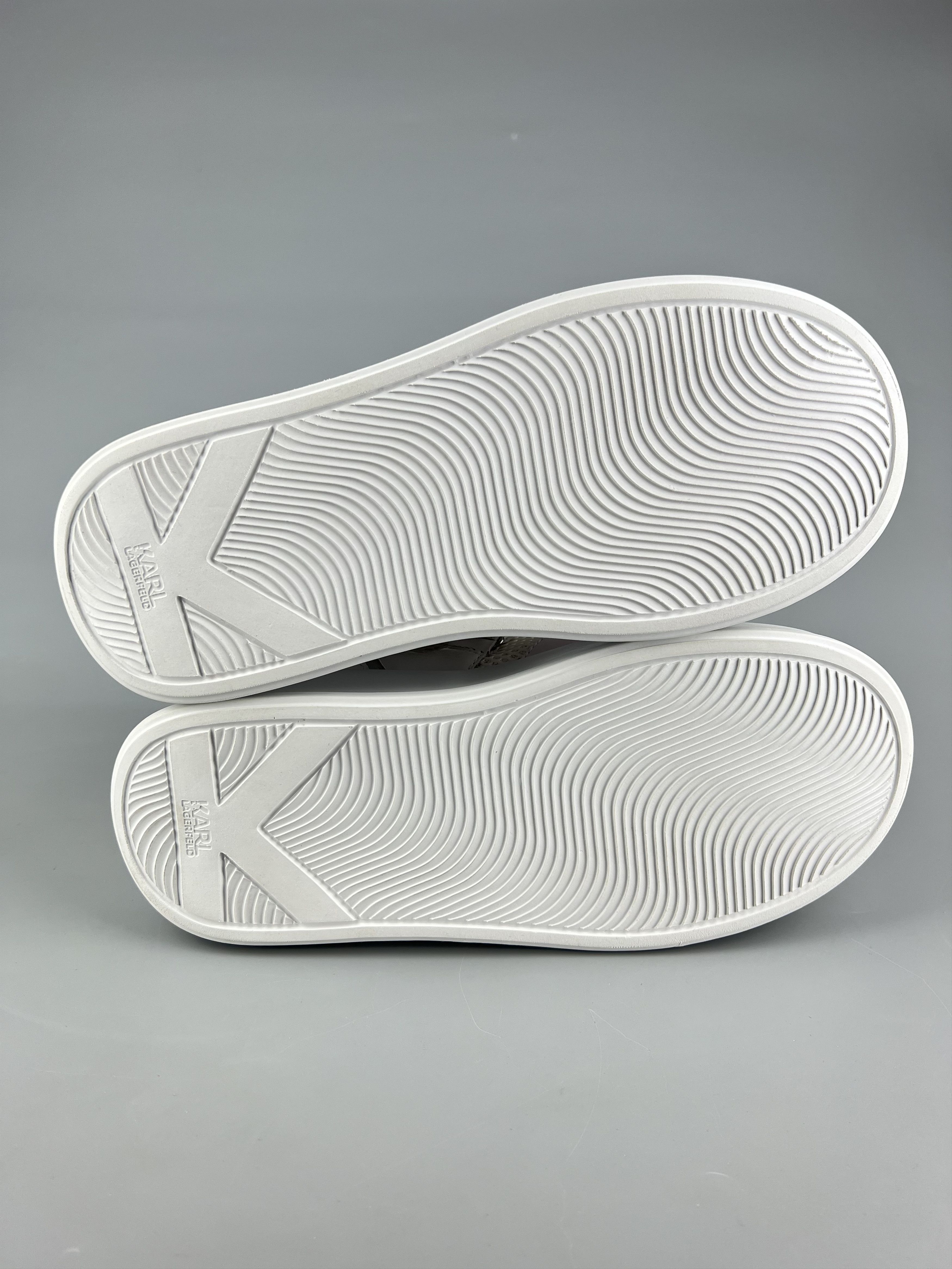 Karl Lagerfeld Karl Lagerfeld Leather Sneakers Size US 8 Size US 8 / IT 38 - 7 Thumbnail