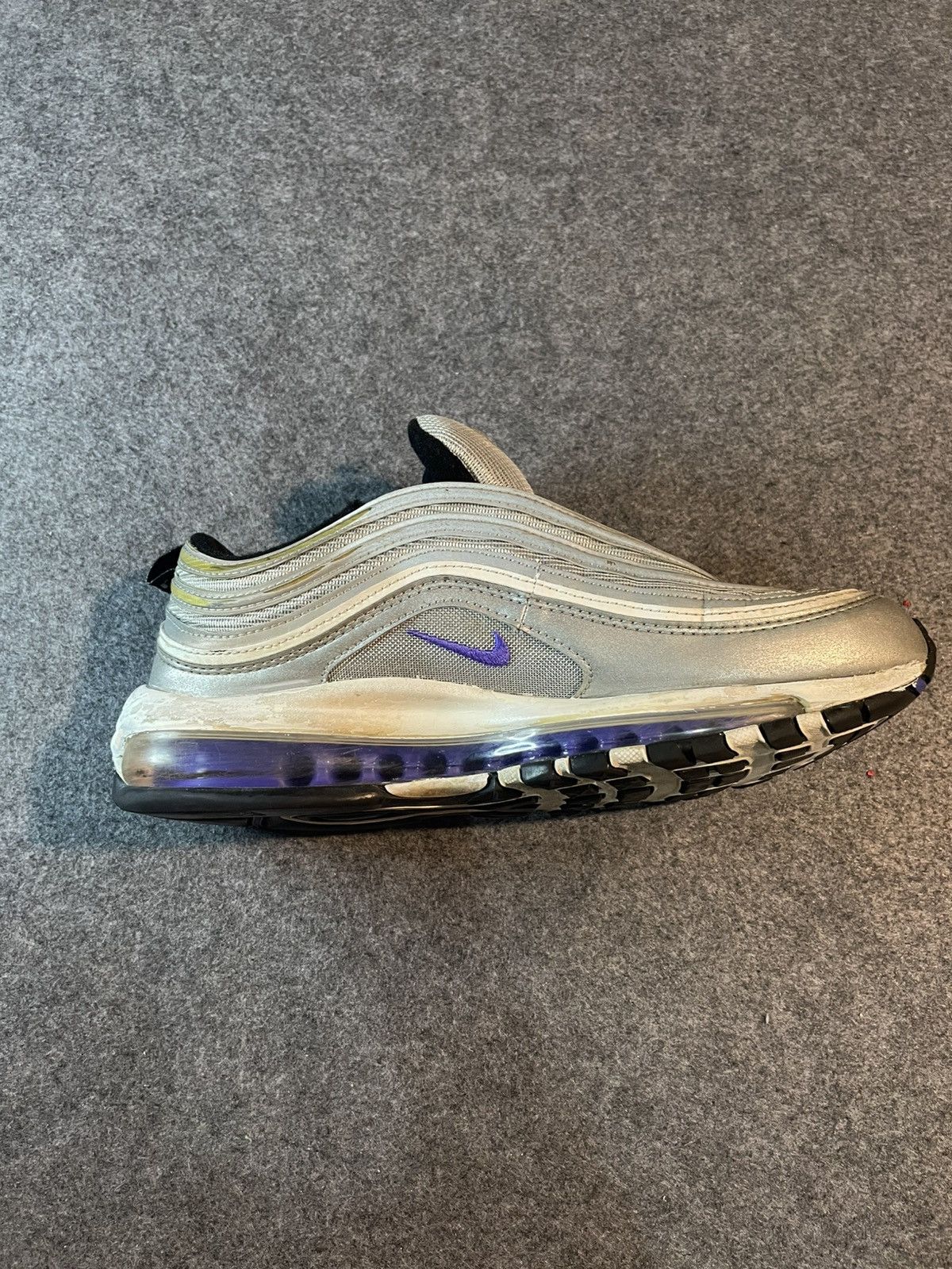Nike Nike Air Max 97 Silver Violet Size US 7.5 / EU 40-41 - 9 Thumbnail
