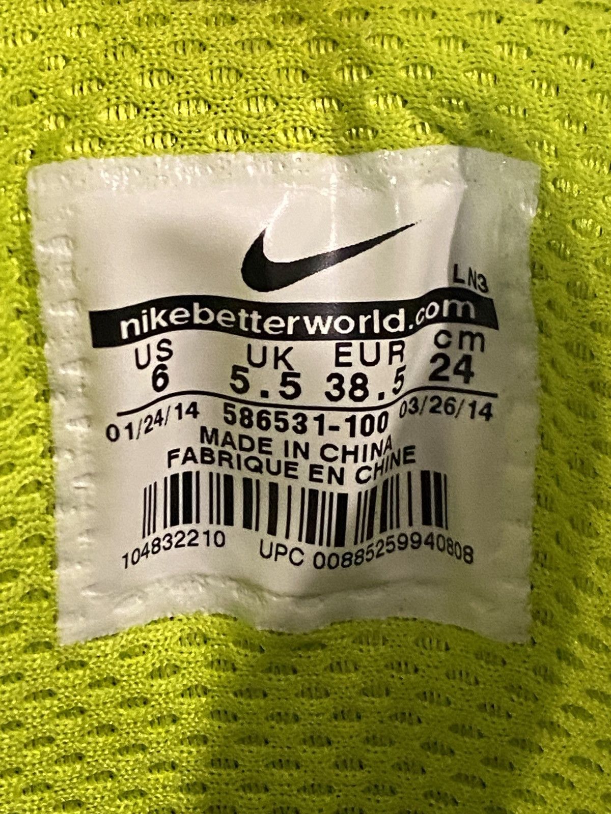 Nike Nike Vapen X BOA Snowboard Boots White / Green / Blue Size US 7.5 / IT 37.5 - 9 Thumbnail