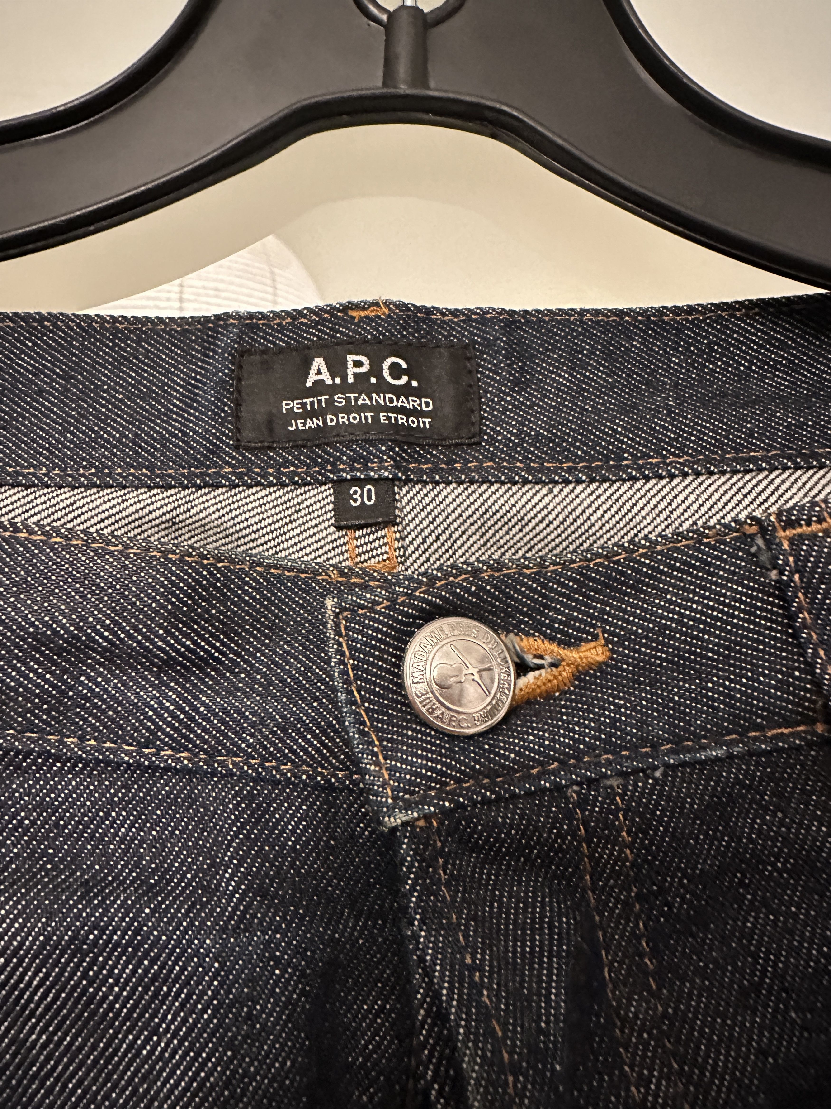 A.P.C. Petit Standard Jean Size US 30 / EU 46 - 2 Thumbnail