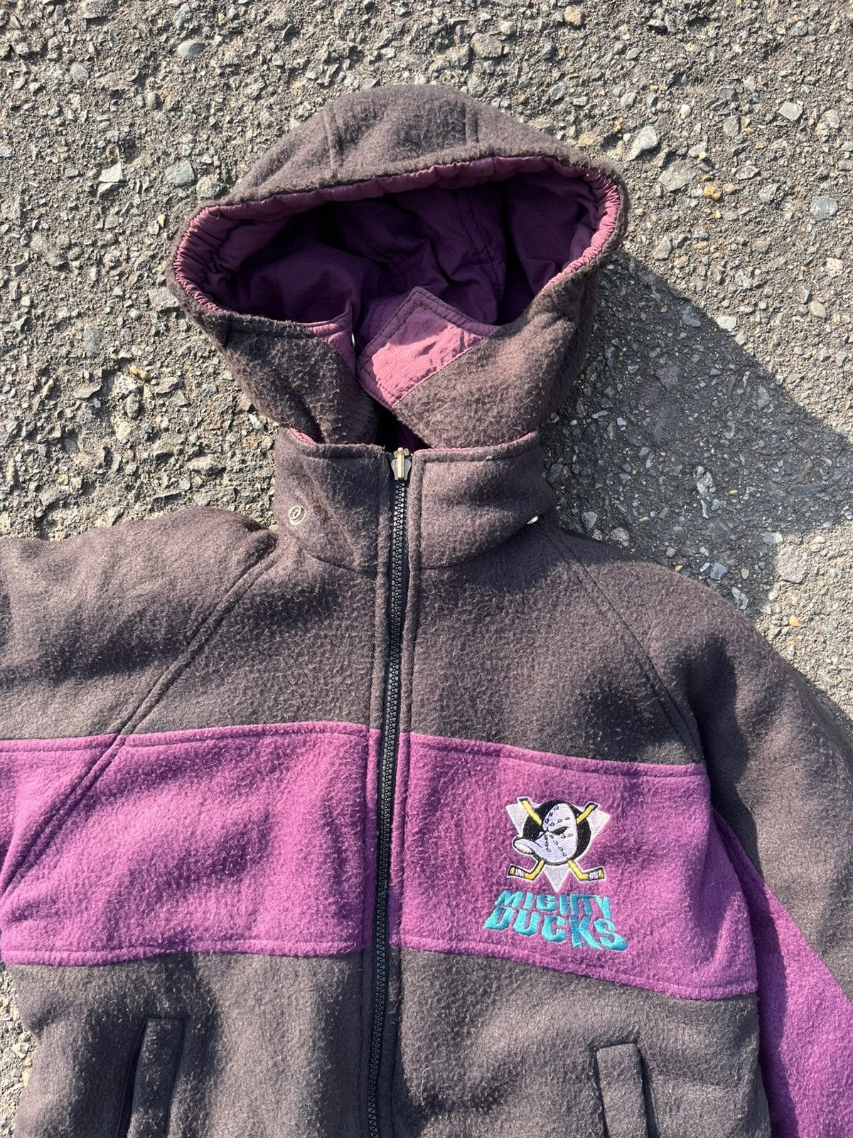 NHL Vintage NHL Mighty Ducks Puffer Jackets Reversible Size US L / EU 52-54 / 3 - 6 Thumbnail