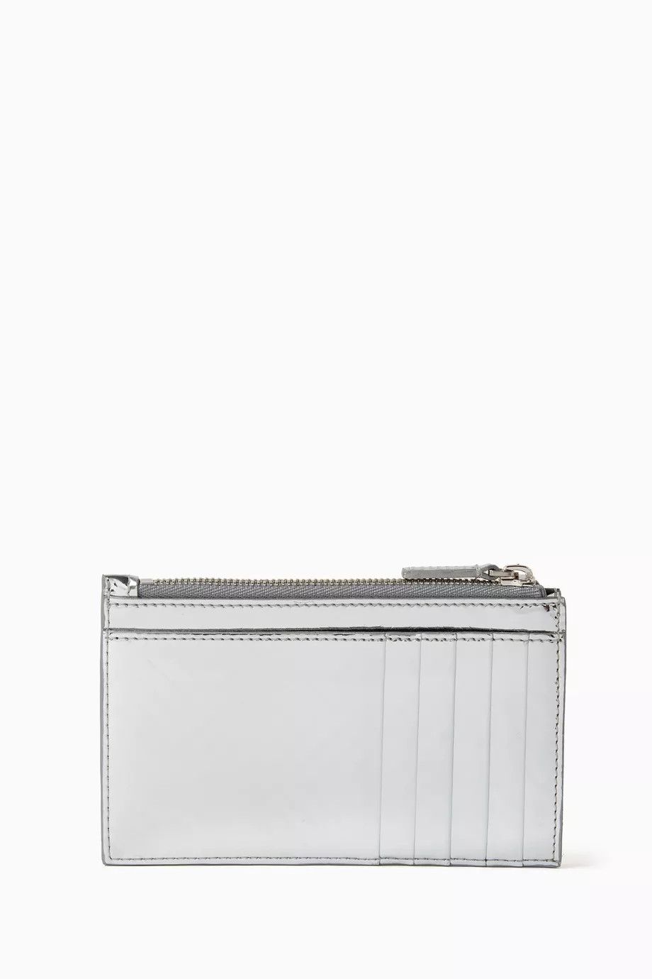 Balenciaga o1bcso1str1124 Size: OS / Cash Long Coin Card Holder Silver Size ONE SIZE - 2 Thumbnail