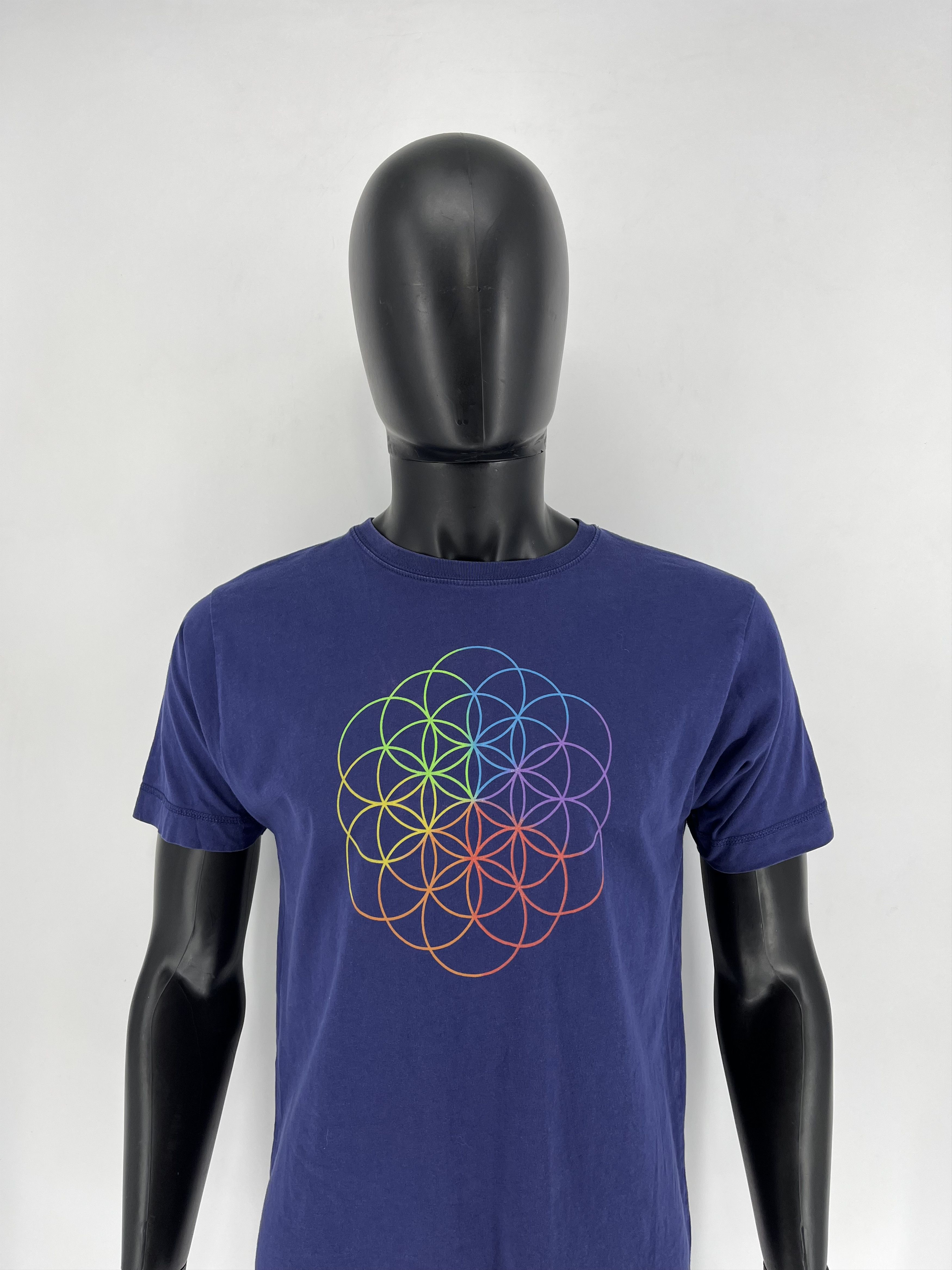 Band Tees × Vintage Vintage Y2K Coldplay A Head Full OF dreams World Tour 2016 Size US M / EU 48-50 / 2 - 1 Thumbnail