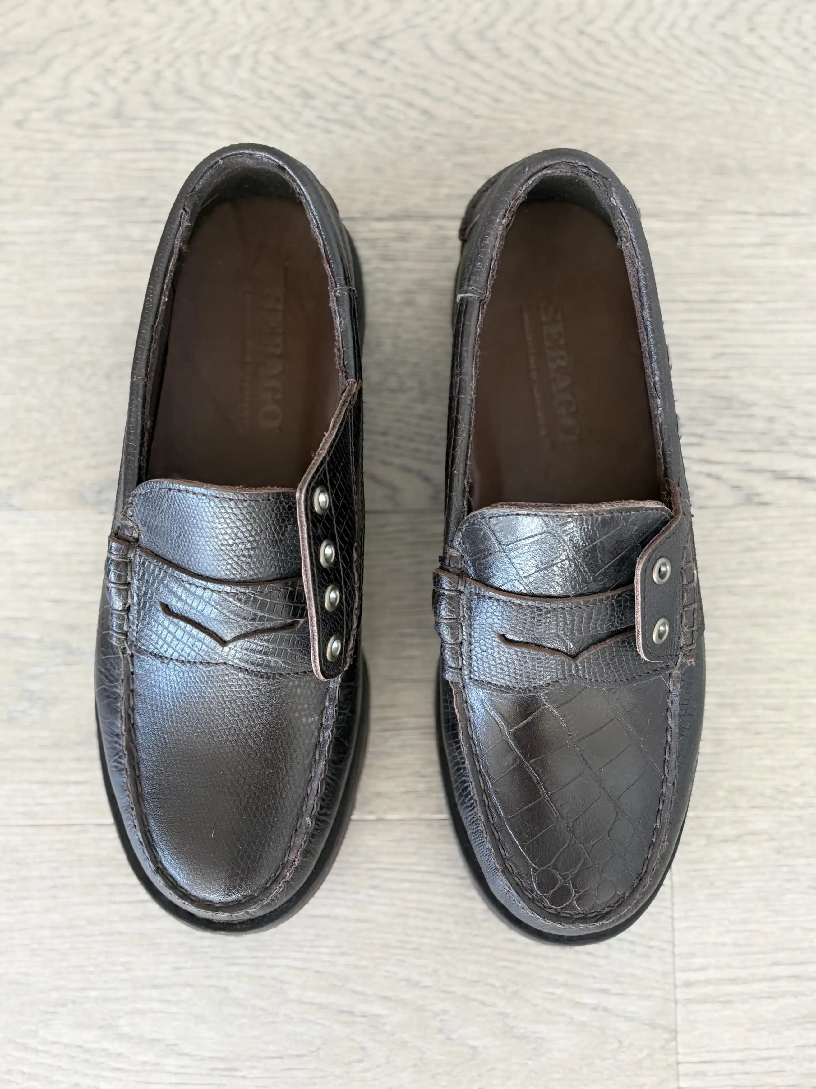 Engineered Garments × Sebago Slip-on Exotic Comboat Size US 8 / EU 41 - 7 Thumbnail