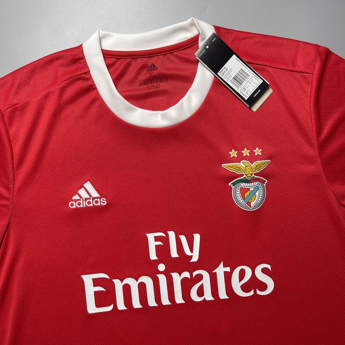 Adidas BENFICA ADIDAS 2019/2020 FOOTBALL HOME JERSEY #49 TAARABT Size US XL / EU 56 / 4 - 4 Thumbnail