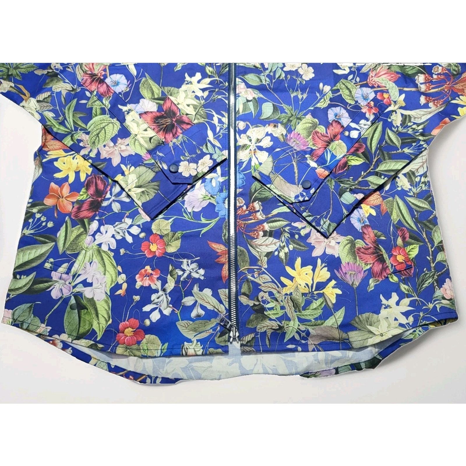 Robert Graham NWT Robert Graham Marina Bay Tropical Floral Jacket - Size M Size US M / EU 48-50 / 2 - 6 Thumbnail