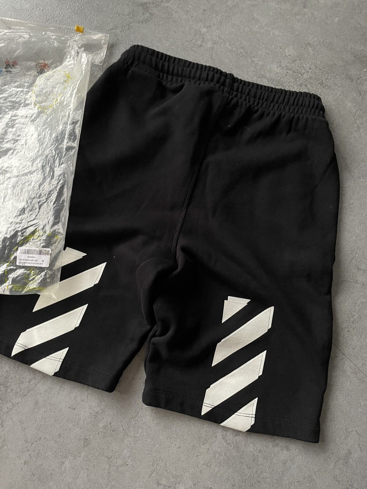 Off-White OFF-WHITE RUBBER ARROW SWEATSHORT⚡️ Size US 28 / EU 44 - 3 Thumbnail