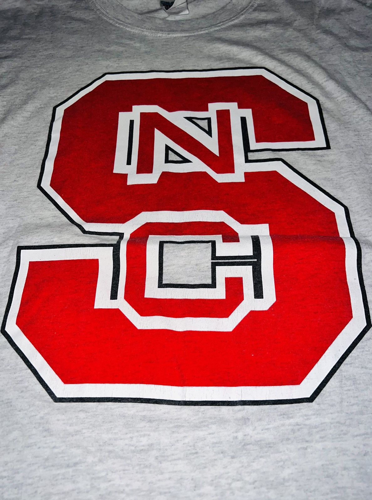 NCAA × Vintage VINTAGE NC STATE BIG LOGO T-SHIRT Size US XL / EU 56 / 4 - 1 Thumbnail
