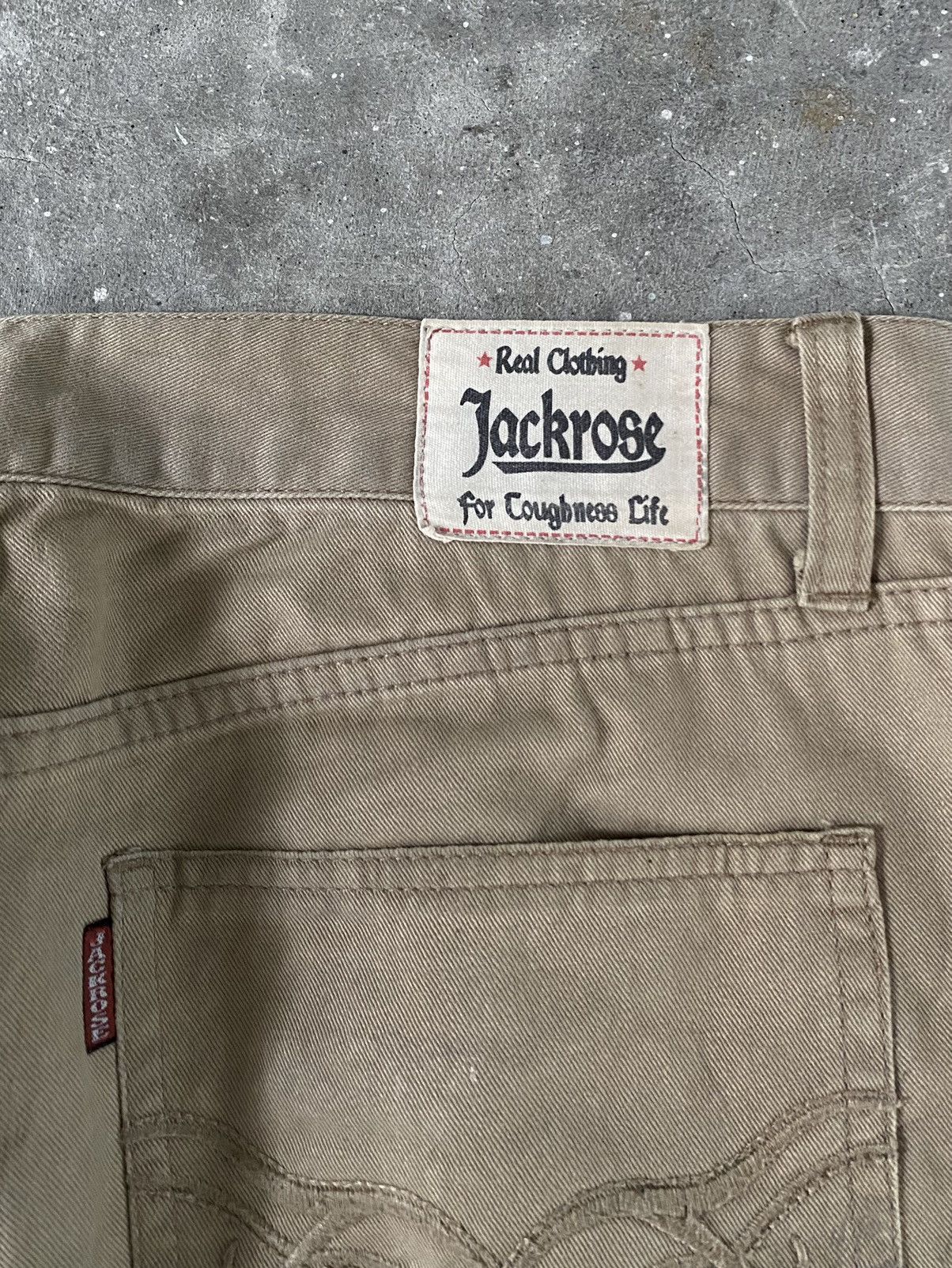 JACKROSE Jackrose Clawmark Distressed Flared Pants Size US 33 - 7 Thumbnail