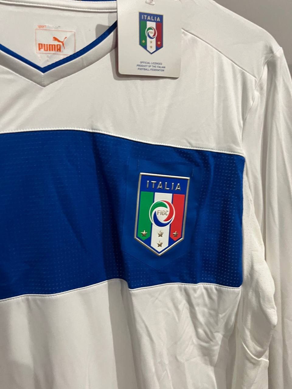 Puma NEW 2012/13 ITALY(ITALIA) TEAM AWAY SOCCER JERSEY SHIRT S Size US S / EU 44-46 / 1 - 5 Thumbnail