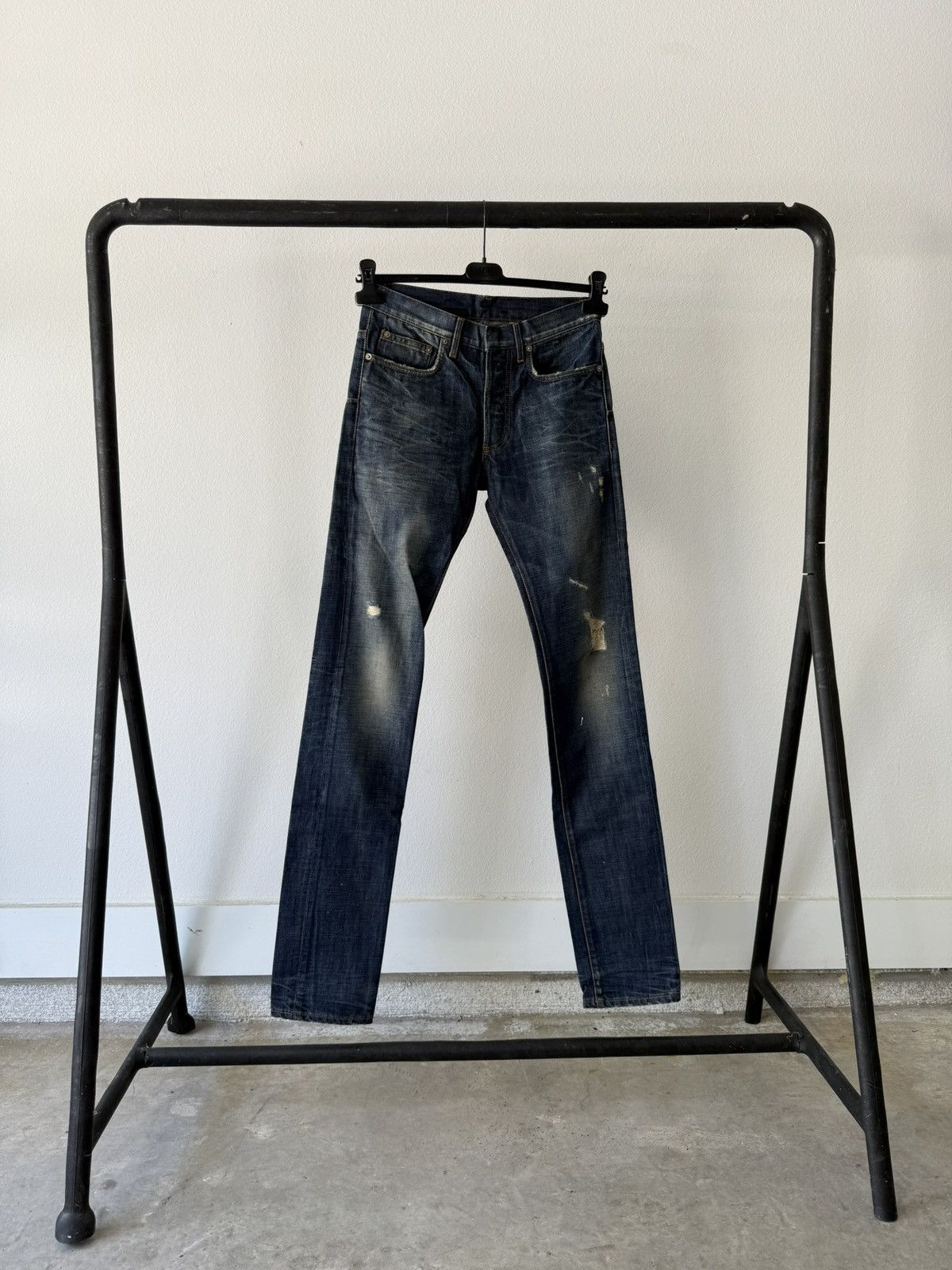 Dior Dior Homme AW10 “Cool Summer Day” Distressed Denim Size US 28 / EU 44 - 1 Thumbnail