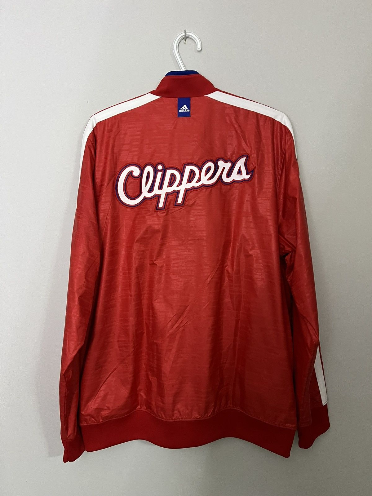 Adidas Authentic Adidas NBA Los Angeles Clippers Full Zip Jacket Size US L / EU 52-54 / 3 - 4 Thumbnail