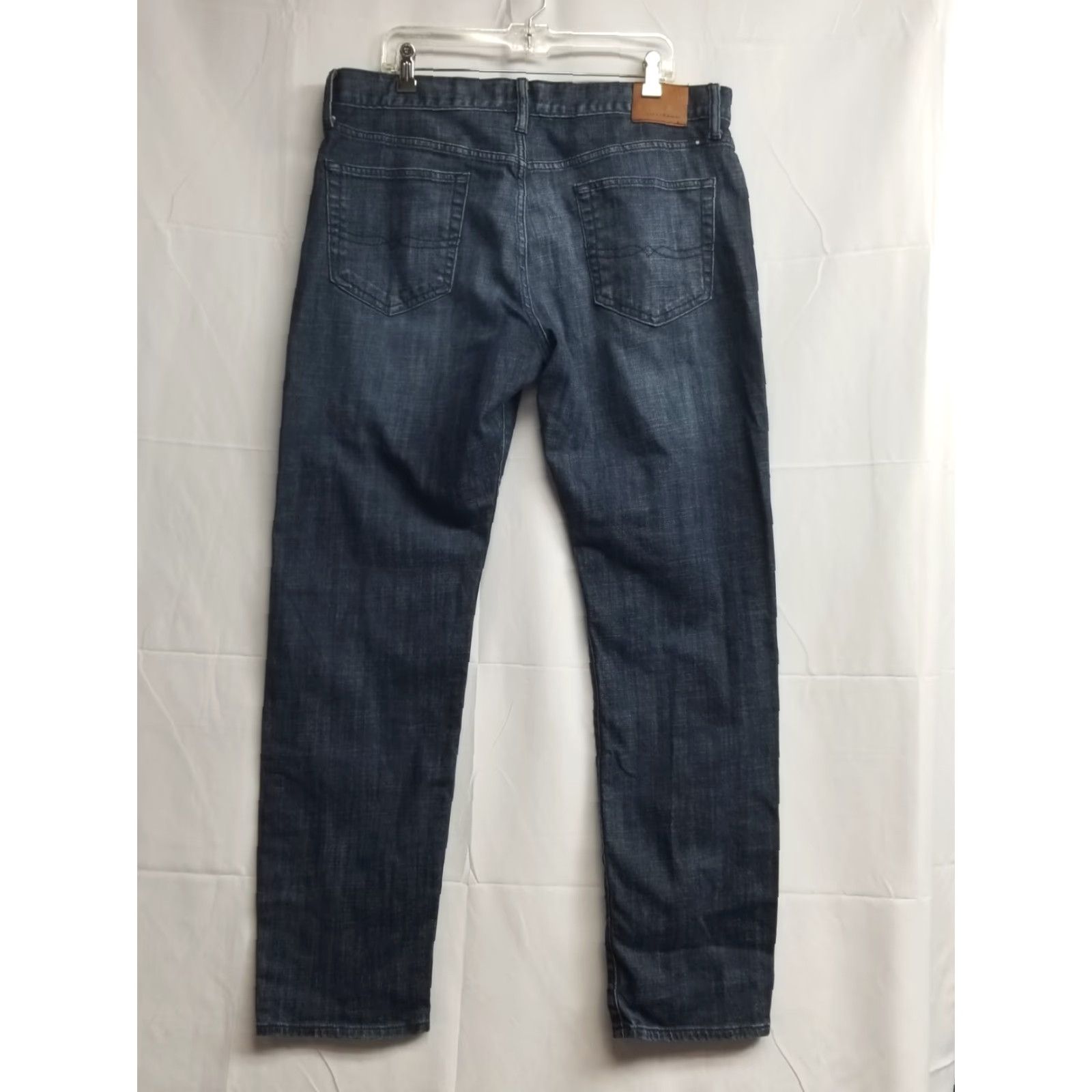 Lucky Brand LUCKY BRAND 121 Slim Fit Jeans Denim 38x32 Dark Wash Zip Fly Stretch Regular Men Jeans 98% Cotton 2% Elastane blue Size US 38 / EU 54 - 2 Thumbnail