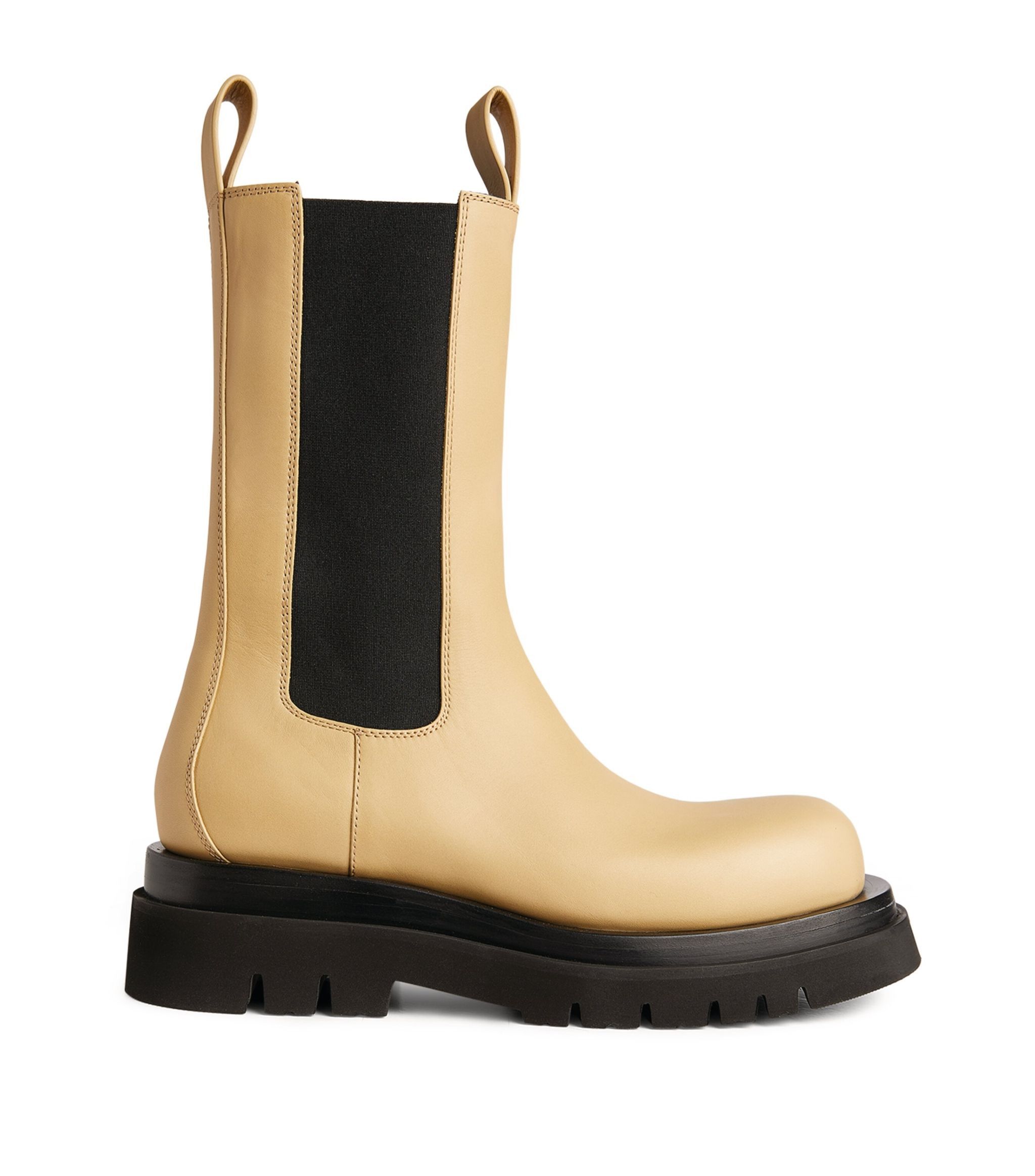 Bottega Veneta Leather Lug Boots Size US 9.5 / IT 39.5 - 1 Thumbnail