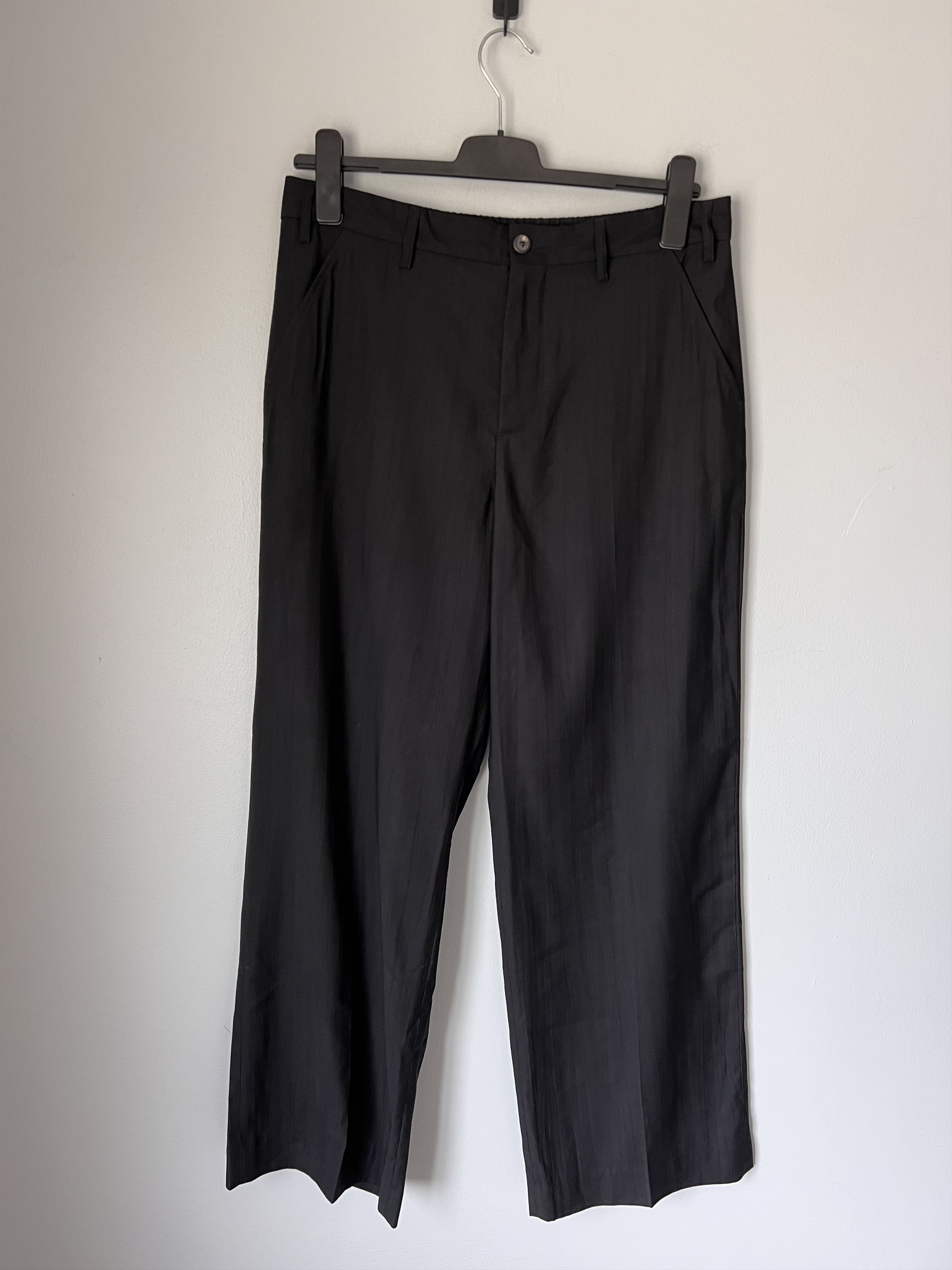 Our Legacy Our Legacy Sailor Trousers in Black Experienced Viscose Size US 36 / EU 52 - 1 Thumbnail