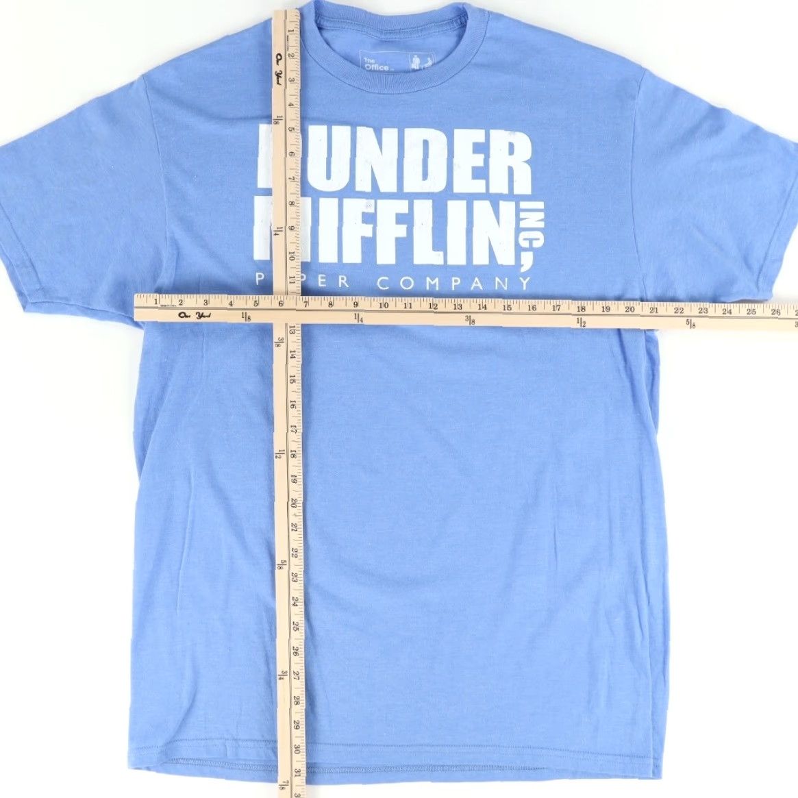 Vintage VINTAGE The Office Dunder Mifflin Solid T-Shirt Blue Men's XL Size US XL / EU 56 / 4 - 3 Thumbnail
