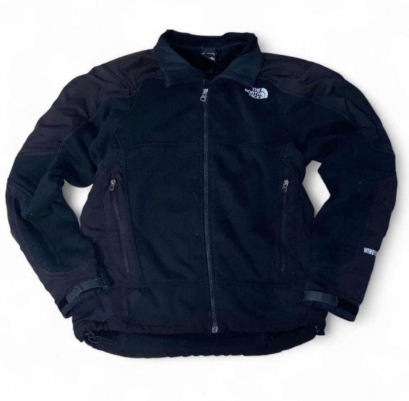 The North Face Vintage The North Face Black WindWall Fleece Jacket Size US M / EU 48-50 / 2 - 1 Thumbnail